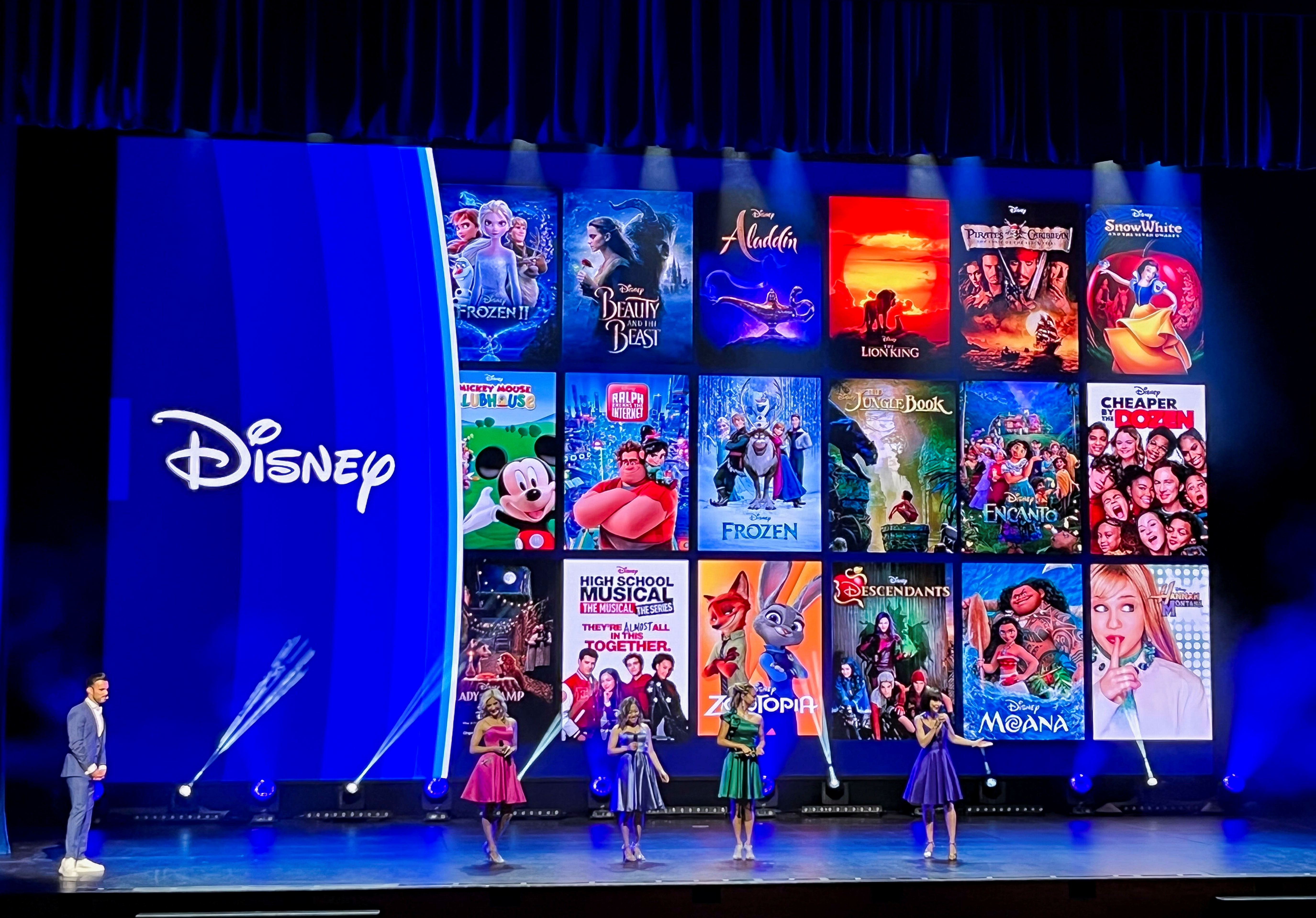 Tamim Fares, regional Director of Disney+, speaks at a press event ahead of launching a streaming service in the Middle East and North Africa, at Dubai Opera in Dubai, United Arab Emirates, June 7, 2022.