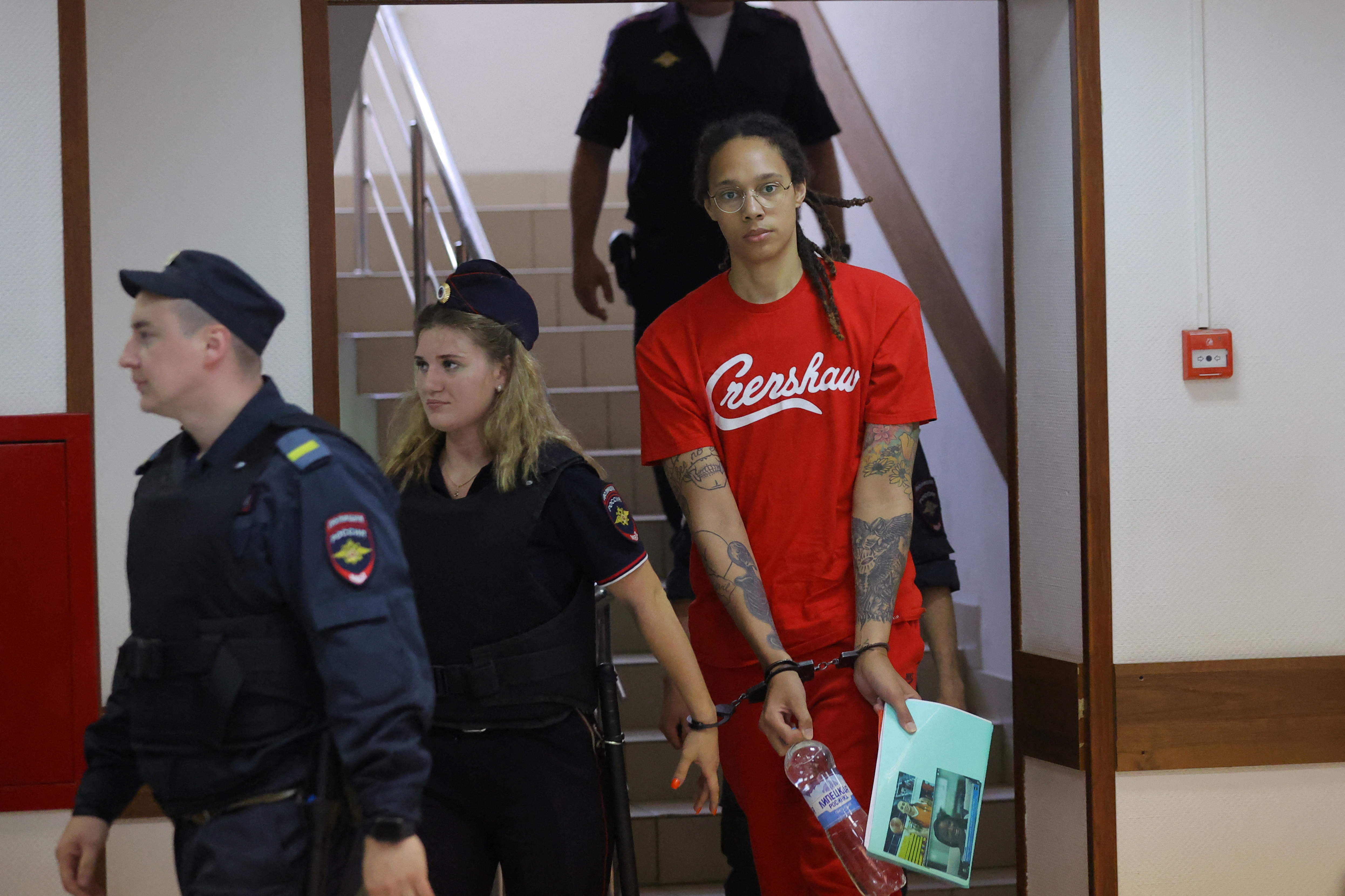 U.S. basketball player Brittney Griner's trial in Khimki