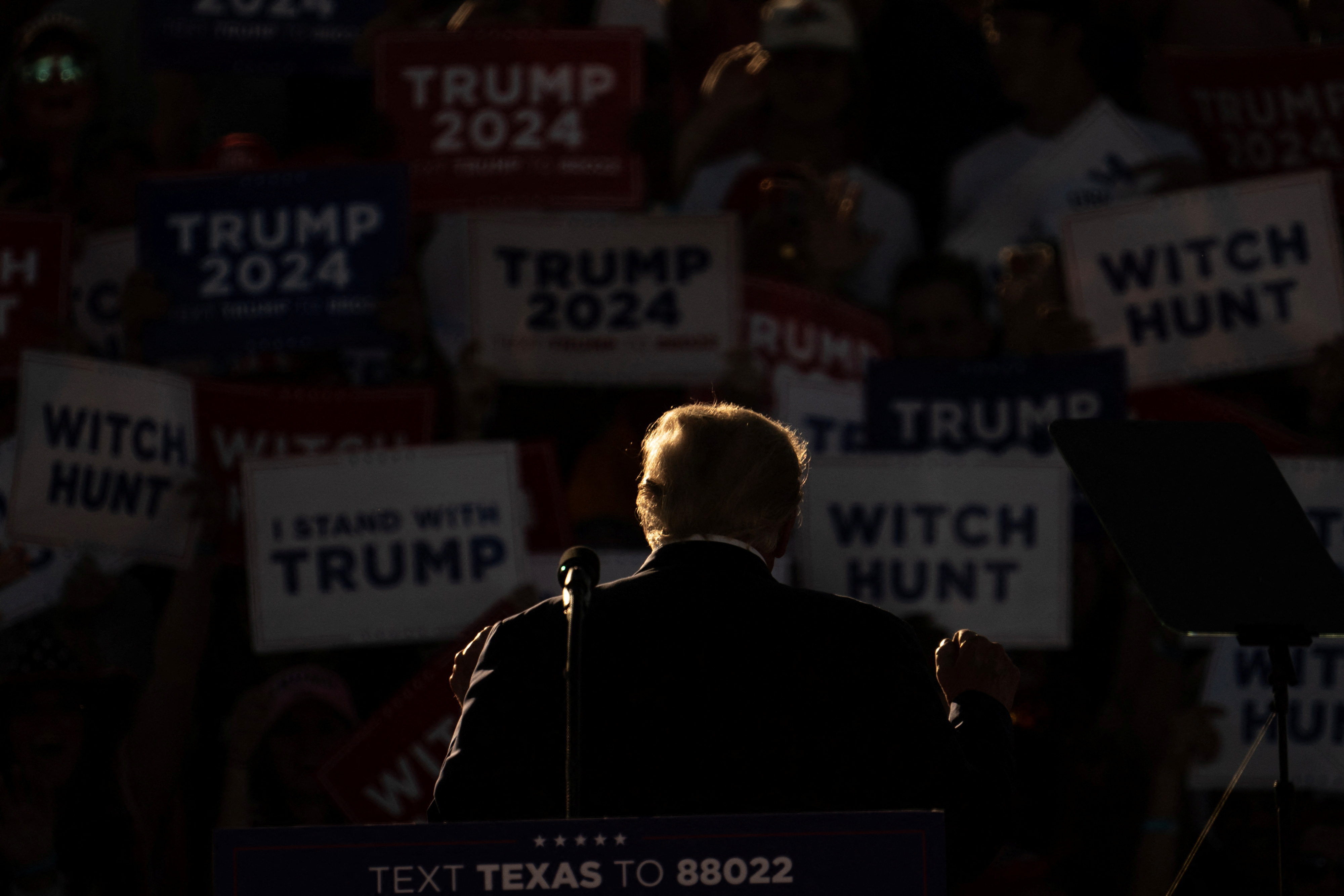 Trump rally in Waco, Texas