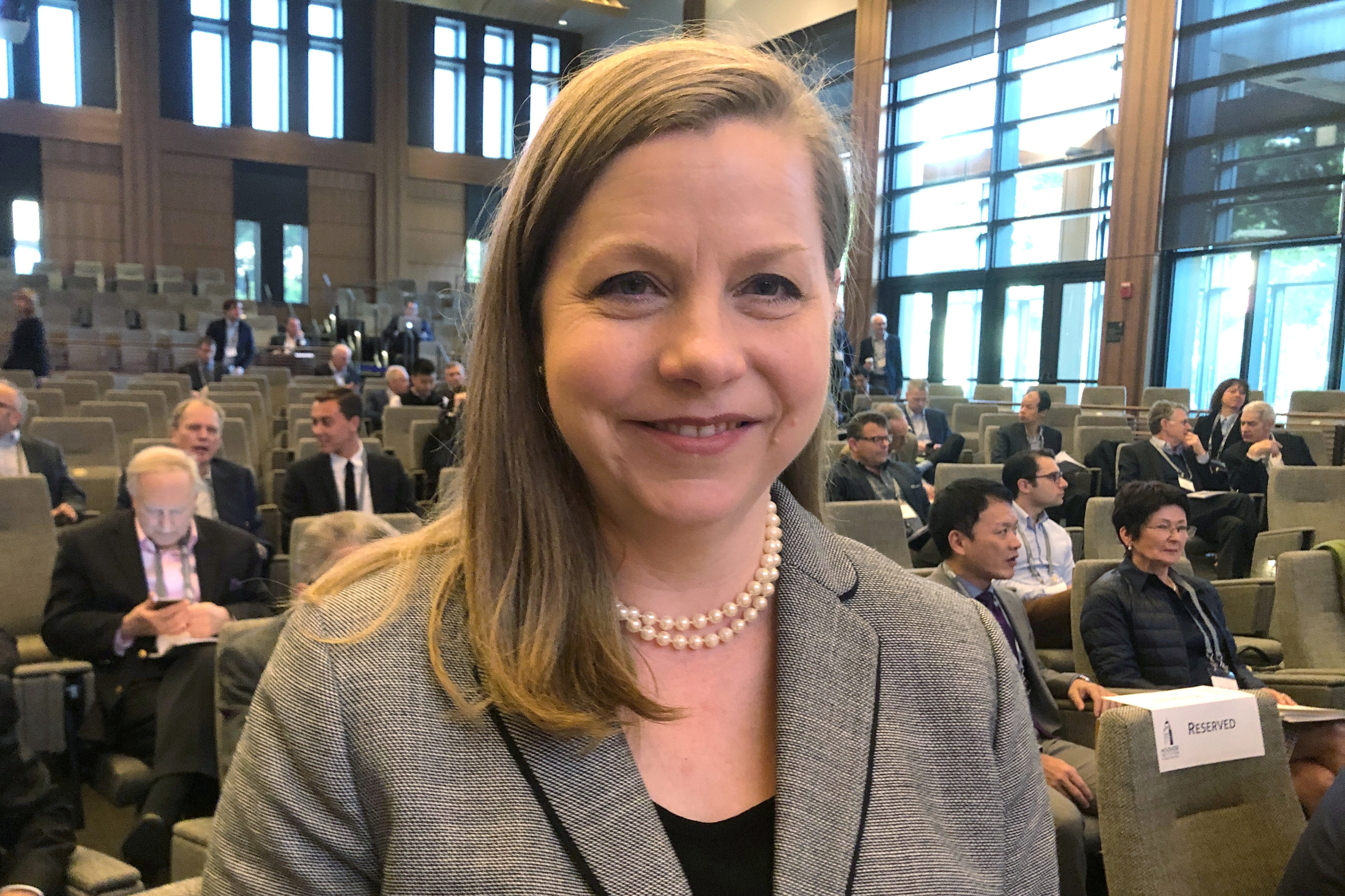 Federal Reserve Board Governor Michelle Bowman at a conference on monetary policy at The Hoover Institution in Palo Alto