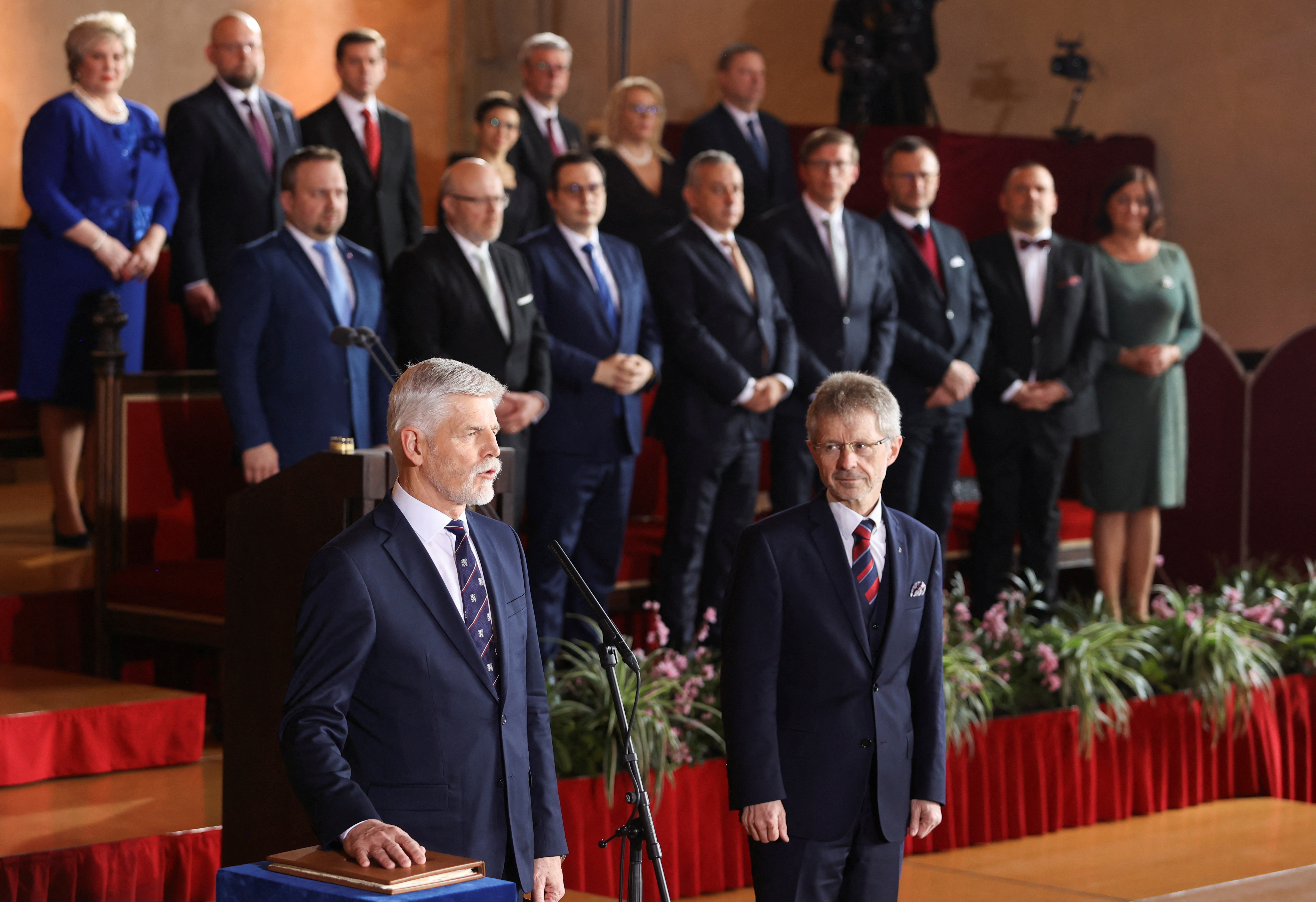 Newly elected Czech President Petr Pavel takes office in Prague