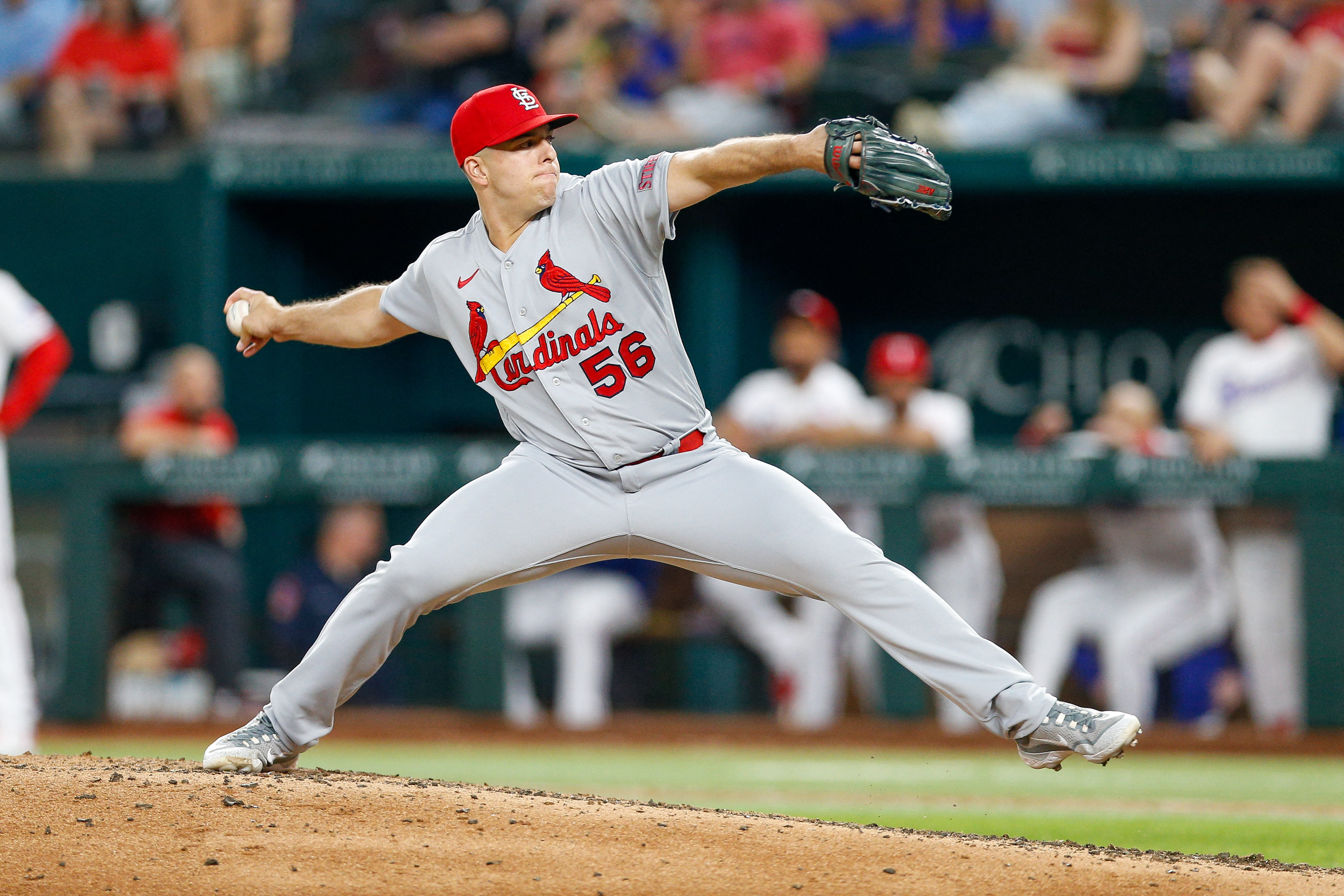 Cards edge Rangers 1-0 on Alec Burleson's late HR