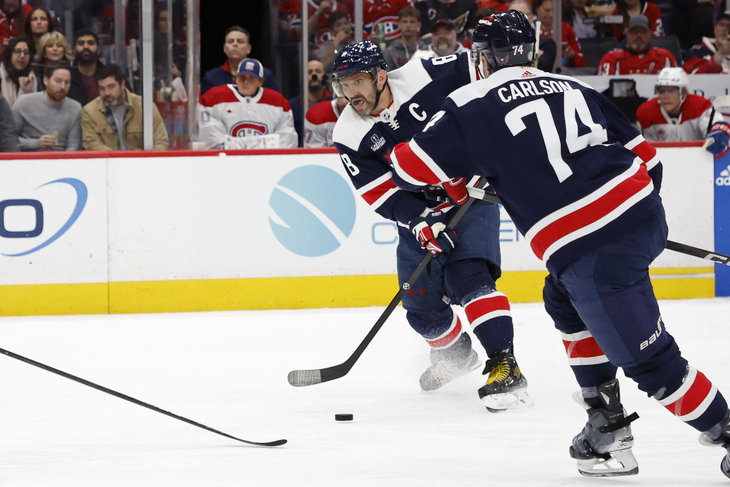 Nick Suzuki, Juraj Slafkovsky steer Habs past Capitals | Reuters