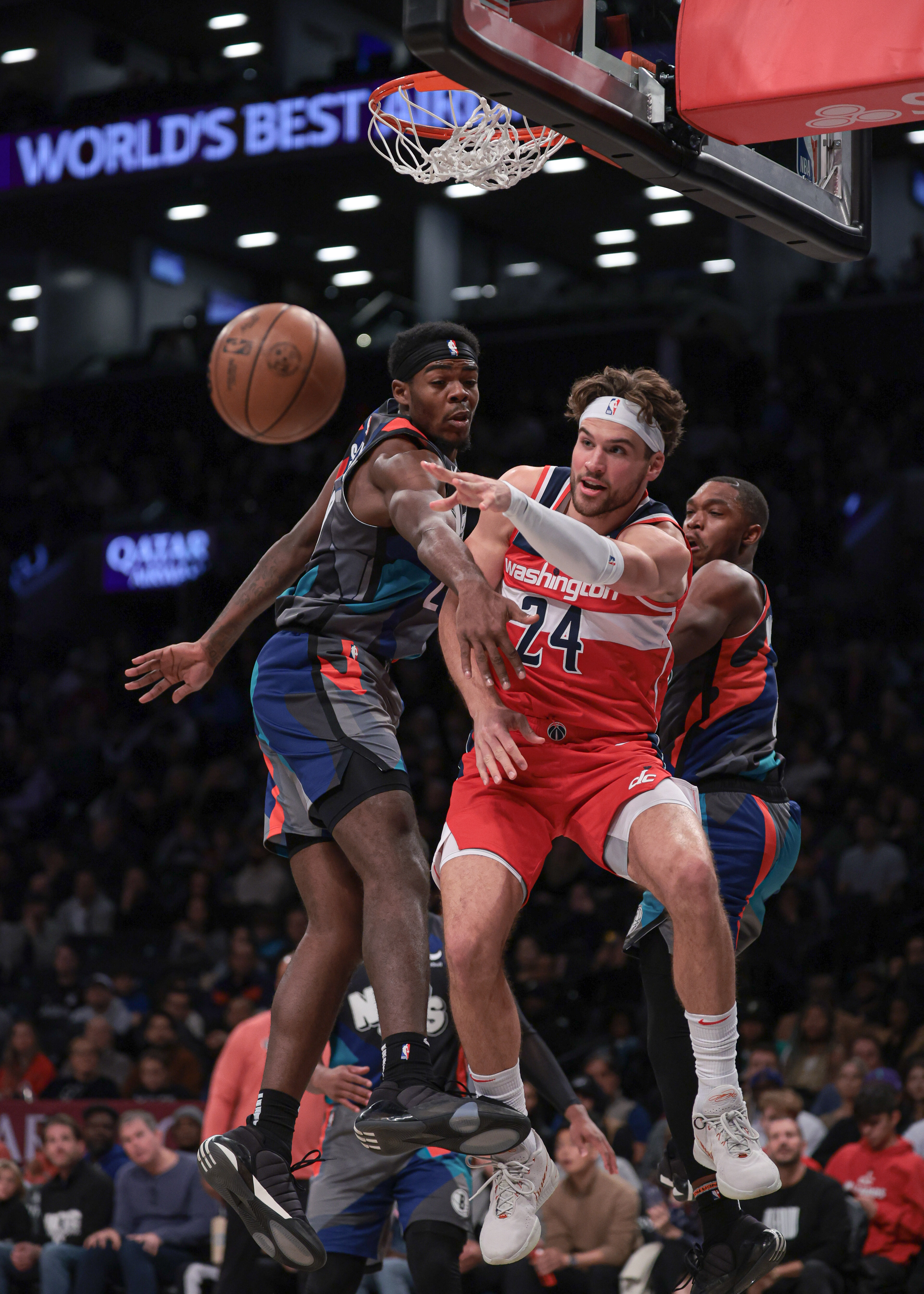 Nets survive late-game scare in wi over Washington Wizards