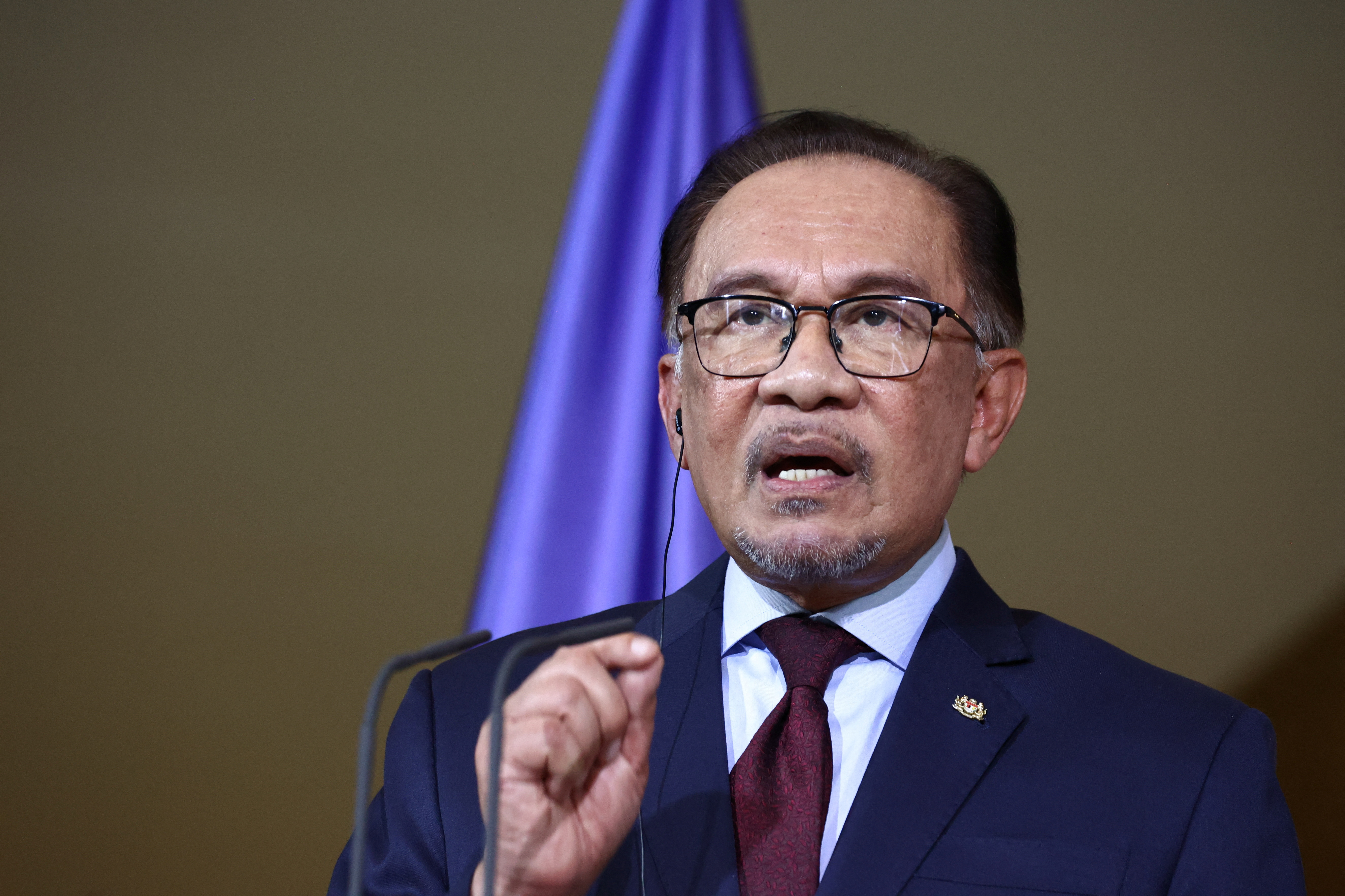 German Chancellor Olaf Scholz meets with Malaysia's PM Anwar Ibrahim, in Berlin