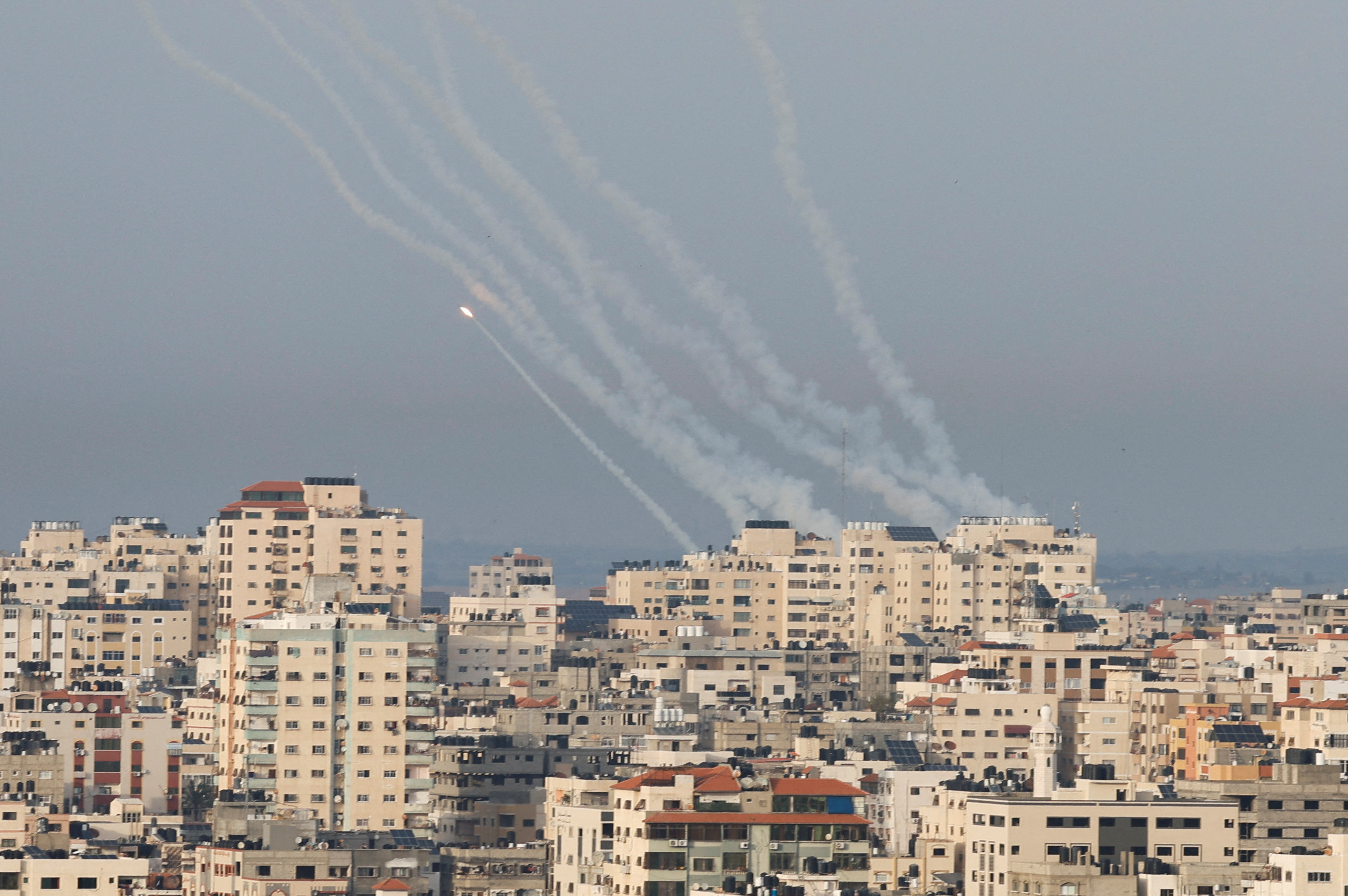 Israel kills senior Gaza commanders as rockets cause first death in