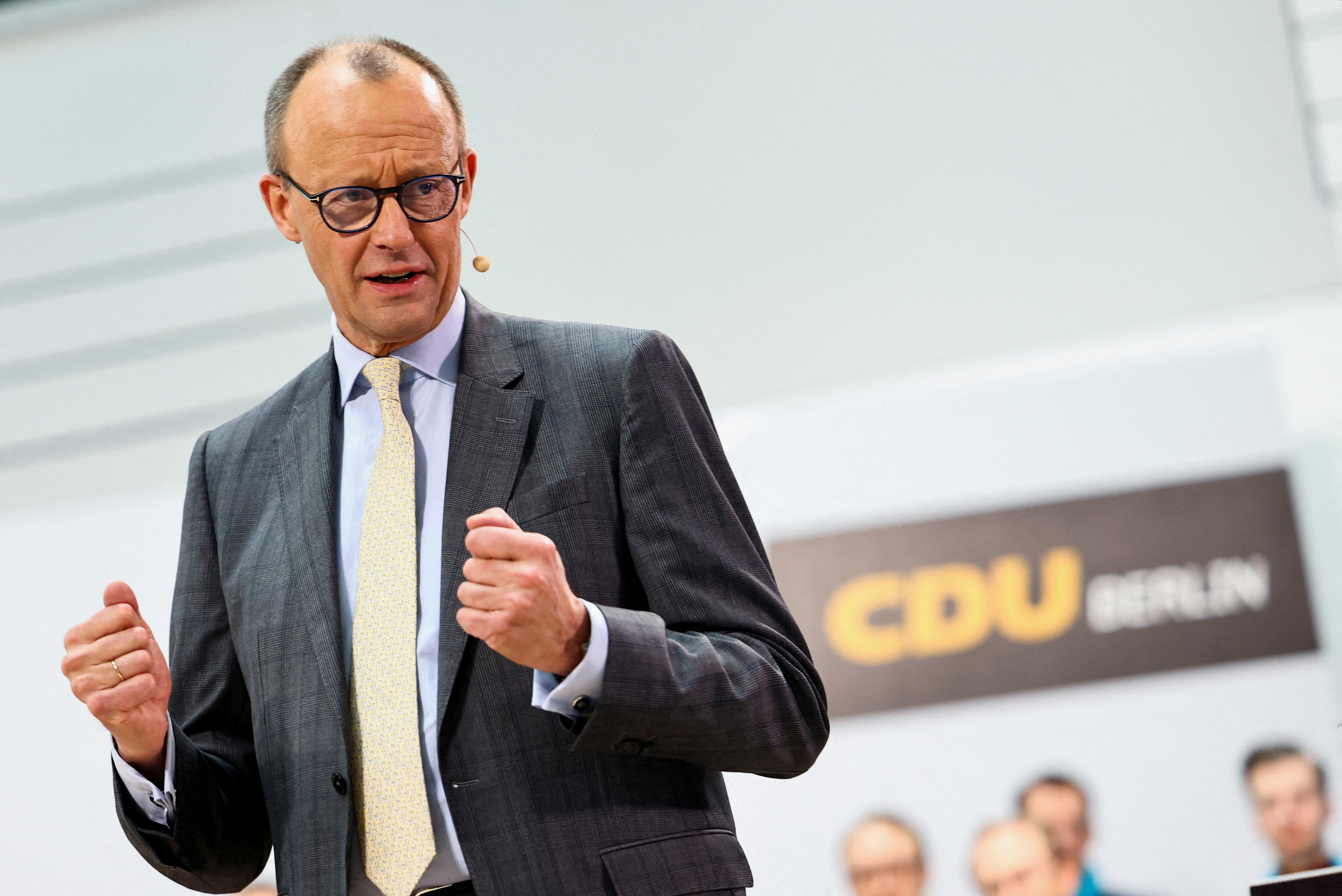 Final election campaign of the CDU in Berlin