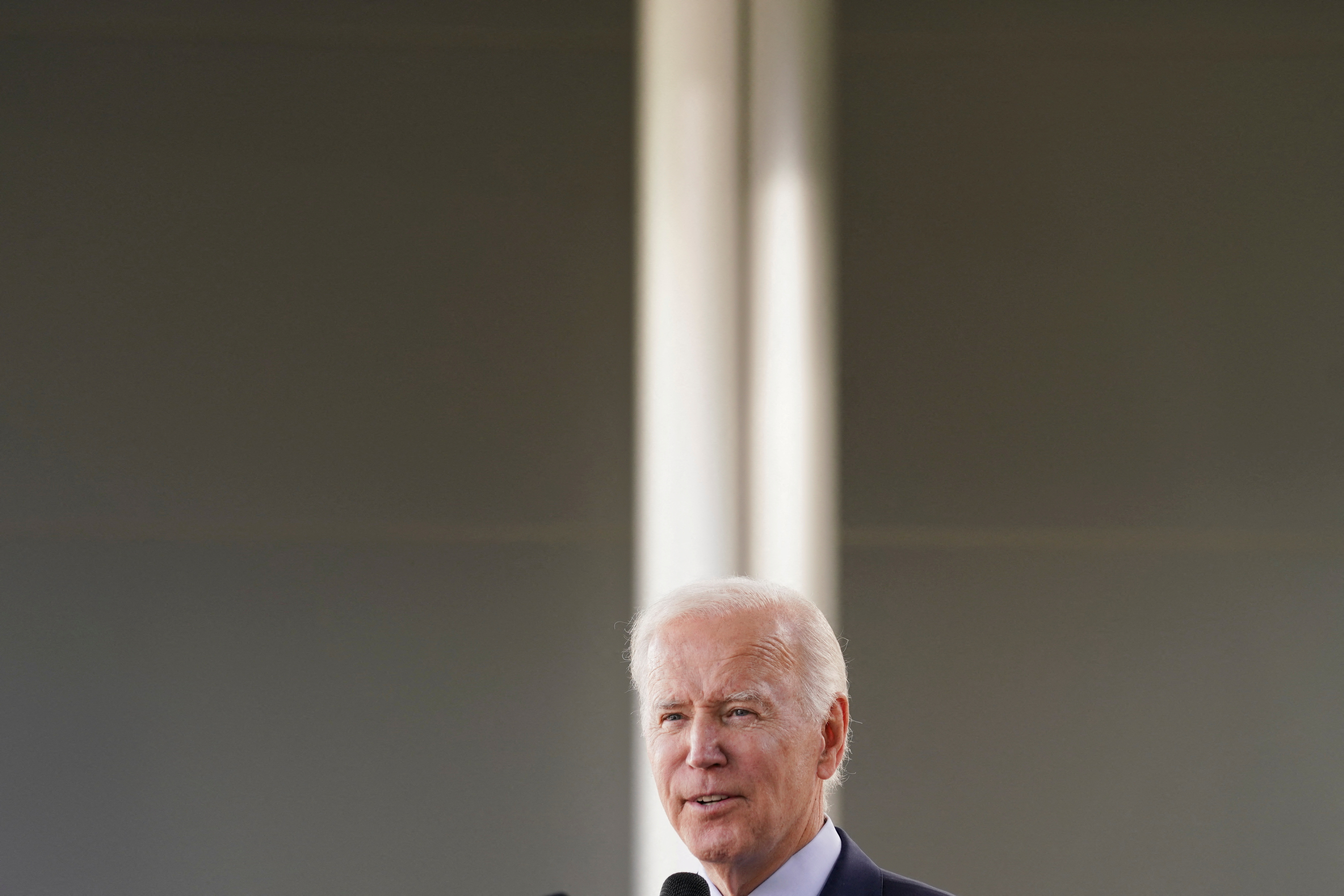 U.S. President Biden visits Viasat Inc., in Carlsbad