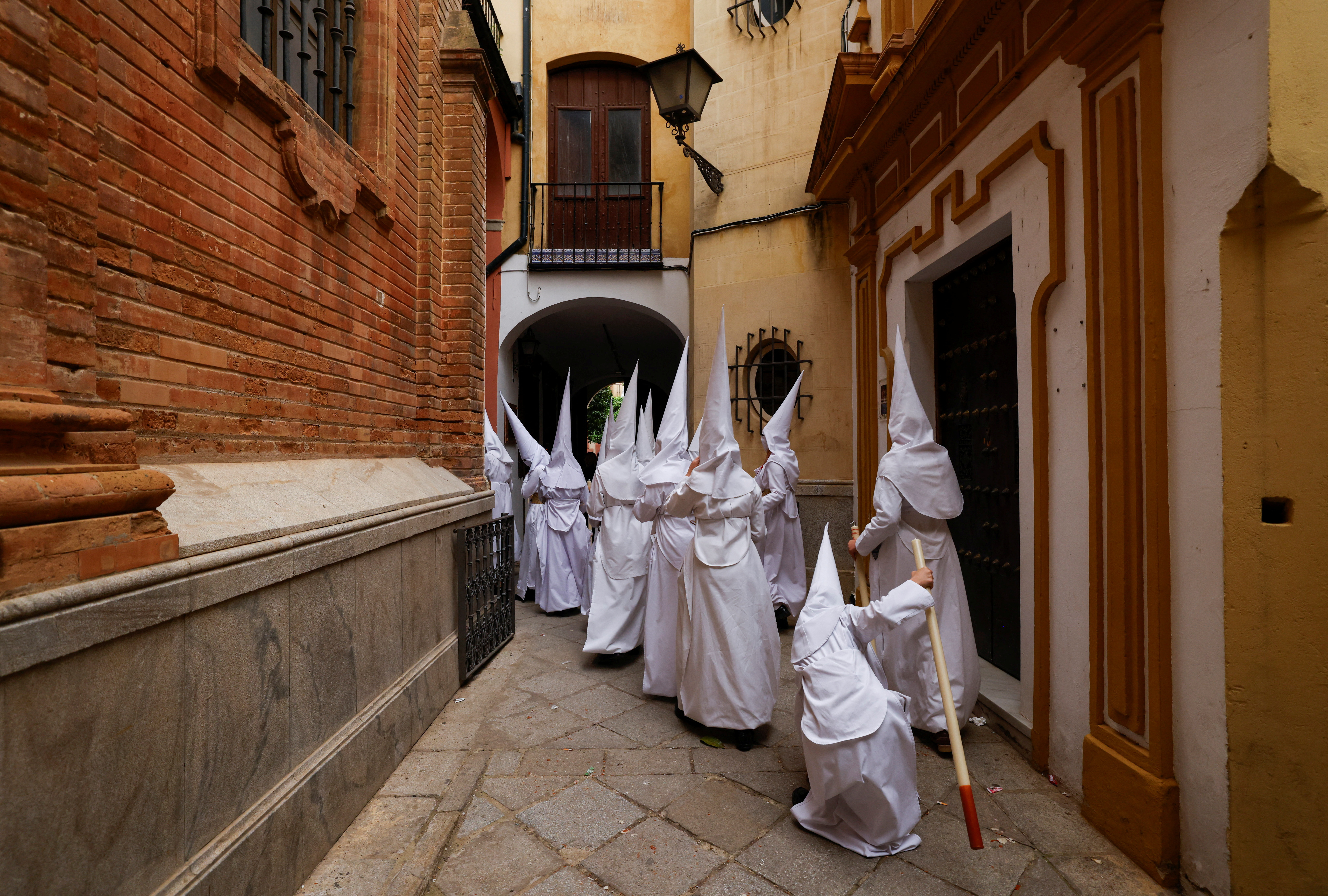 Holy Week procession in Spain