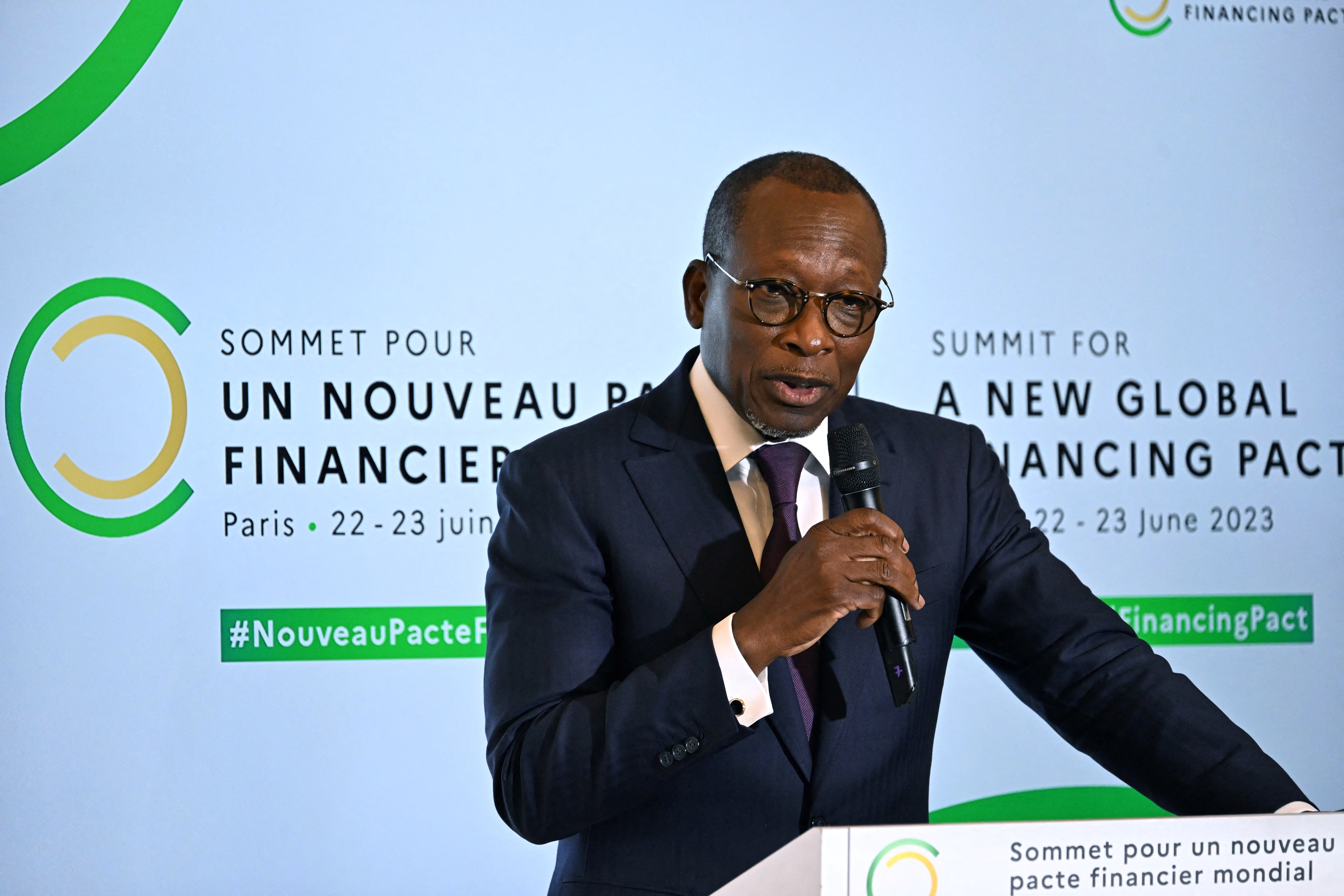New Global Financial Pact Summit in Paris