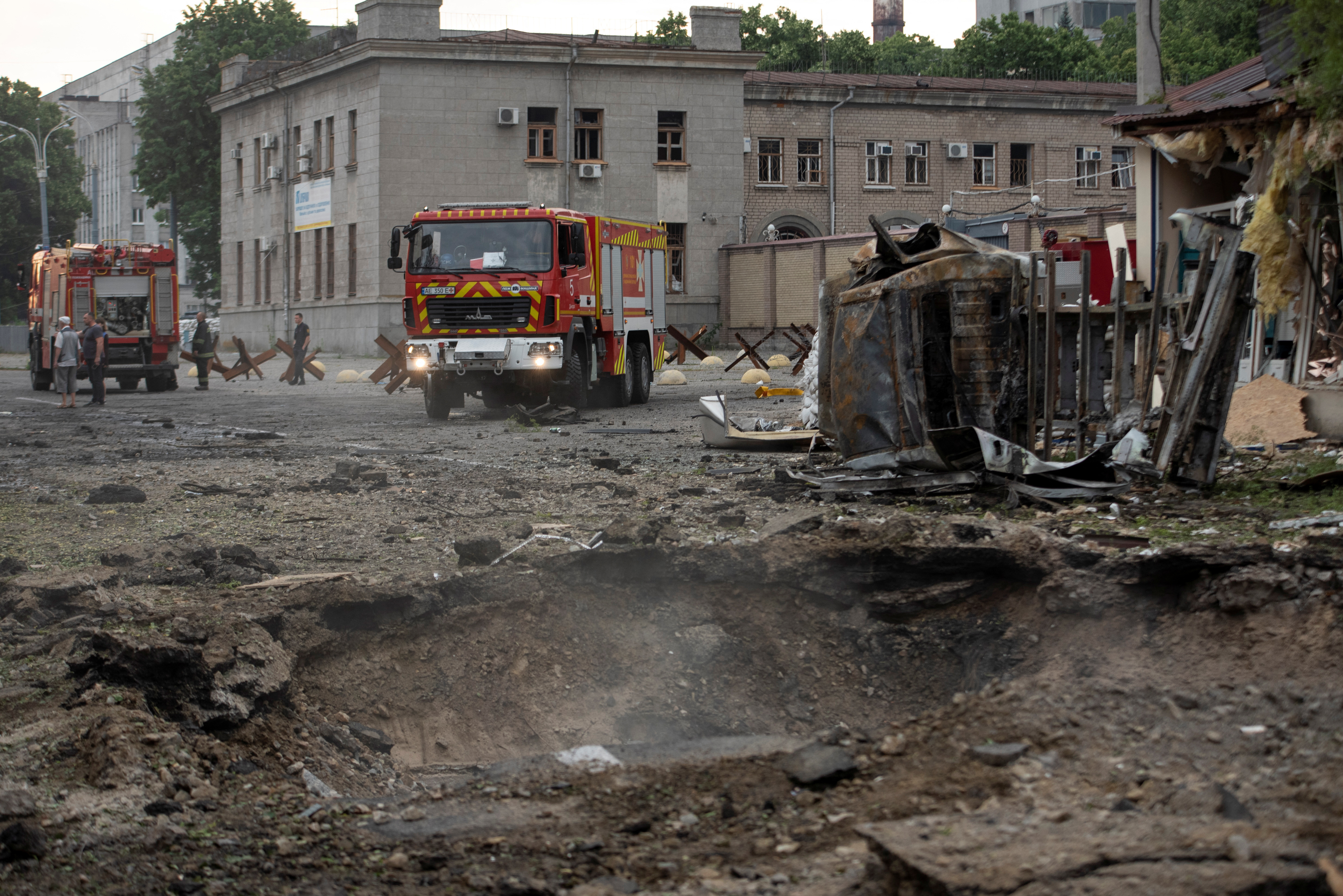 حمله روسیه به اوکراین در دنیپرو ادامه دارد