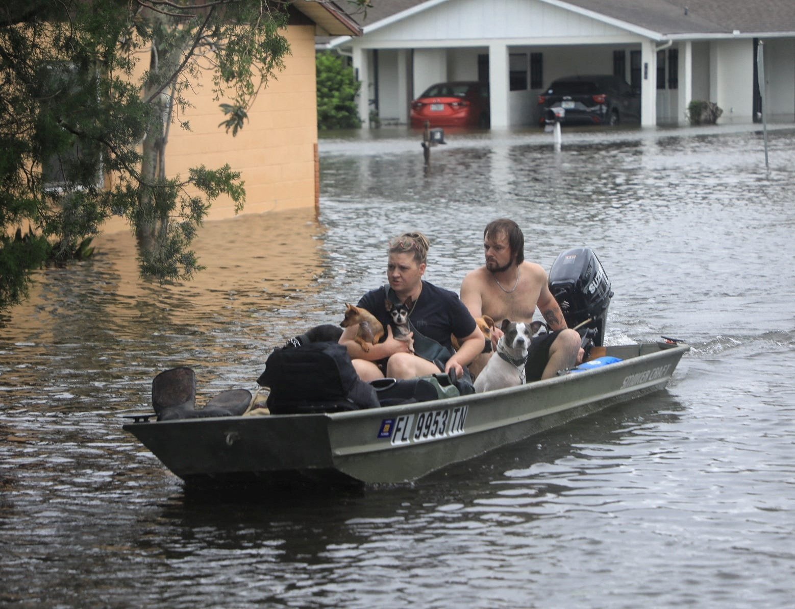 Scenes from Florida in the aftermath of Hurricane Milton - October 14 ...