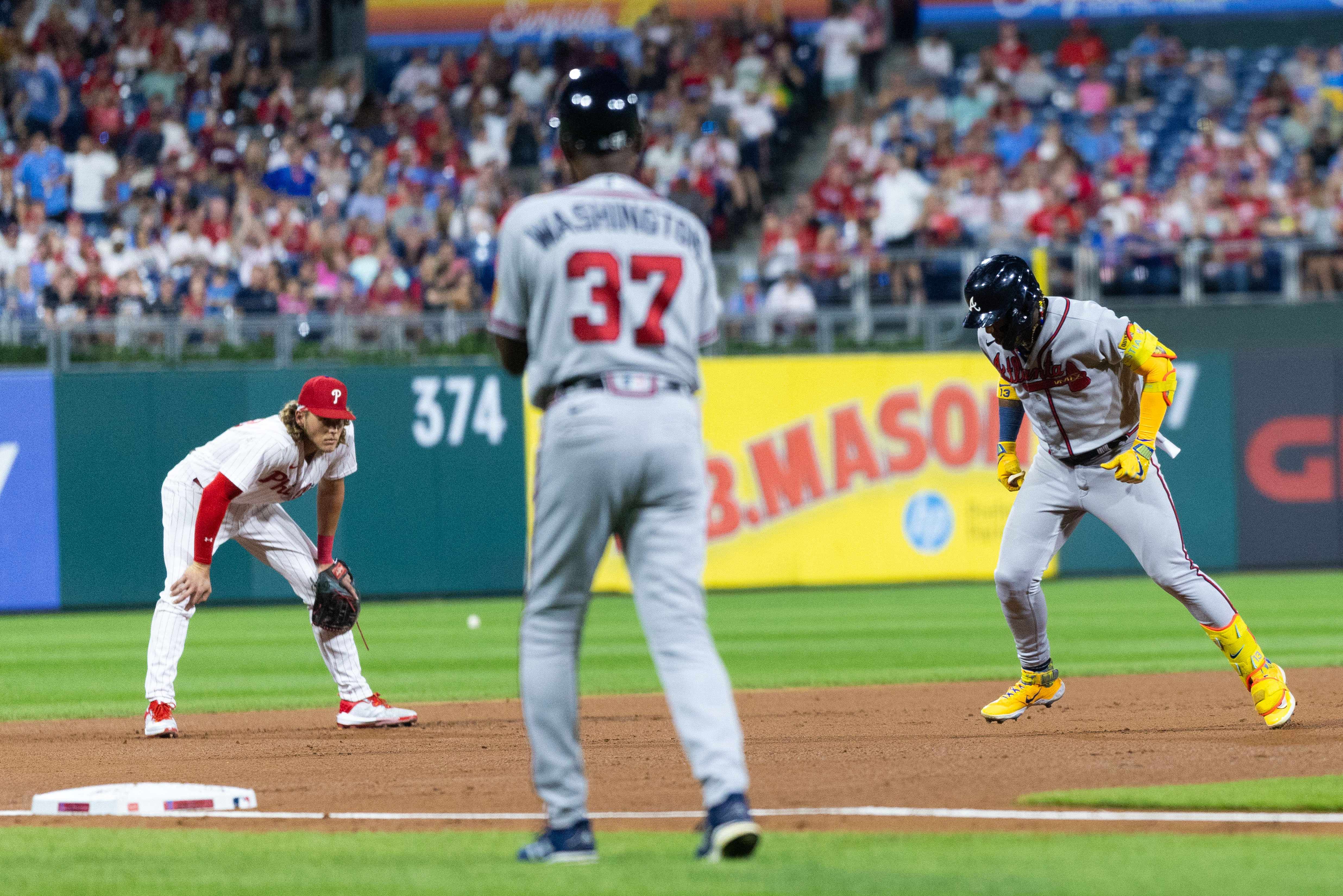 Photos: Matt Olson hits 51st homer as Braves edge Phillies