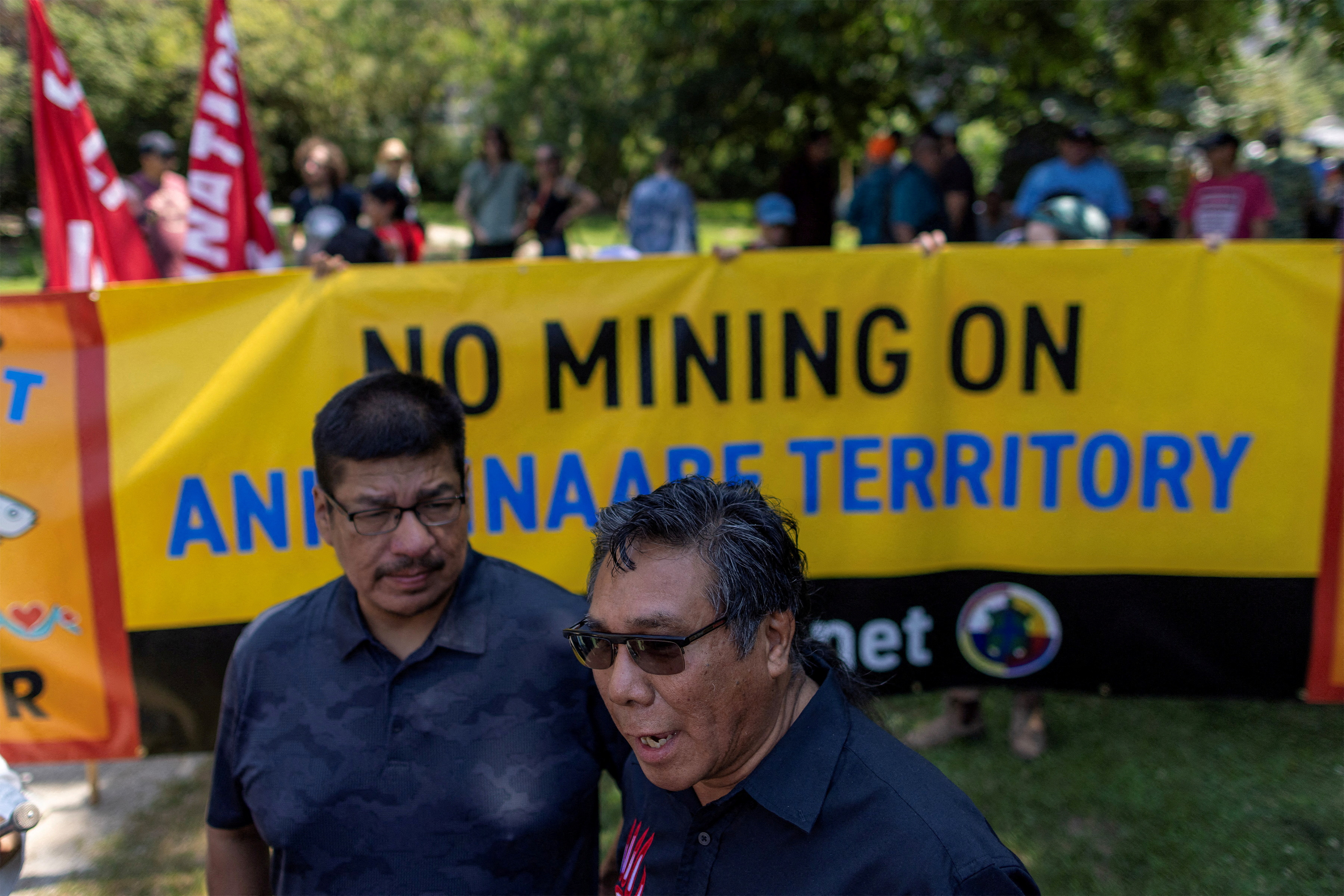 Anti-mining rally in northern Ontario