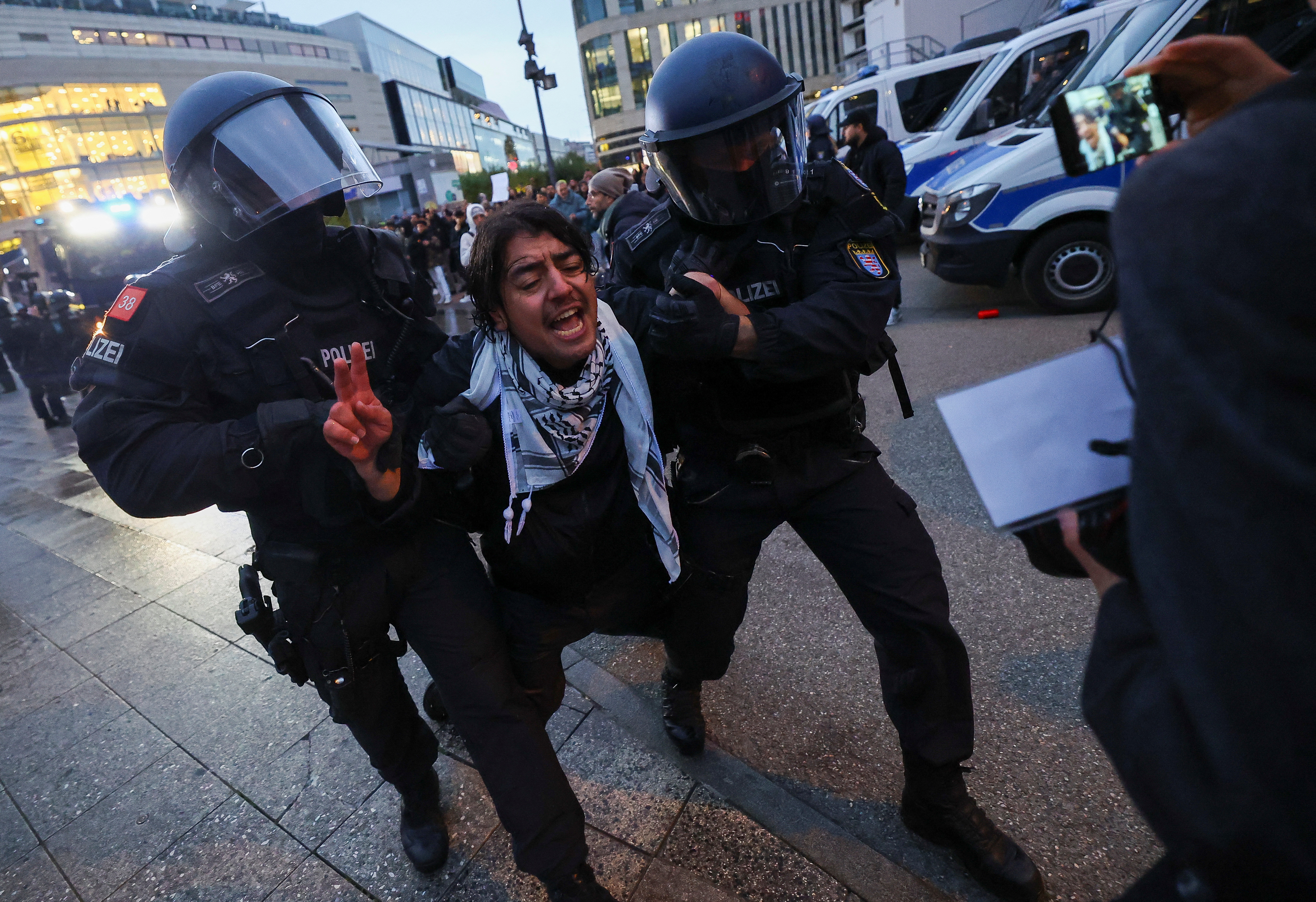 Berlin Germany September 2022 German Police Tactical Units German