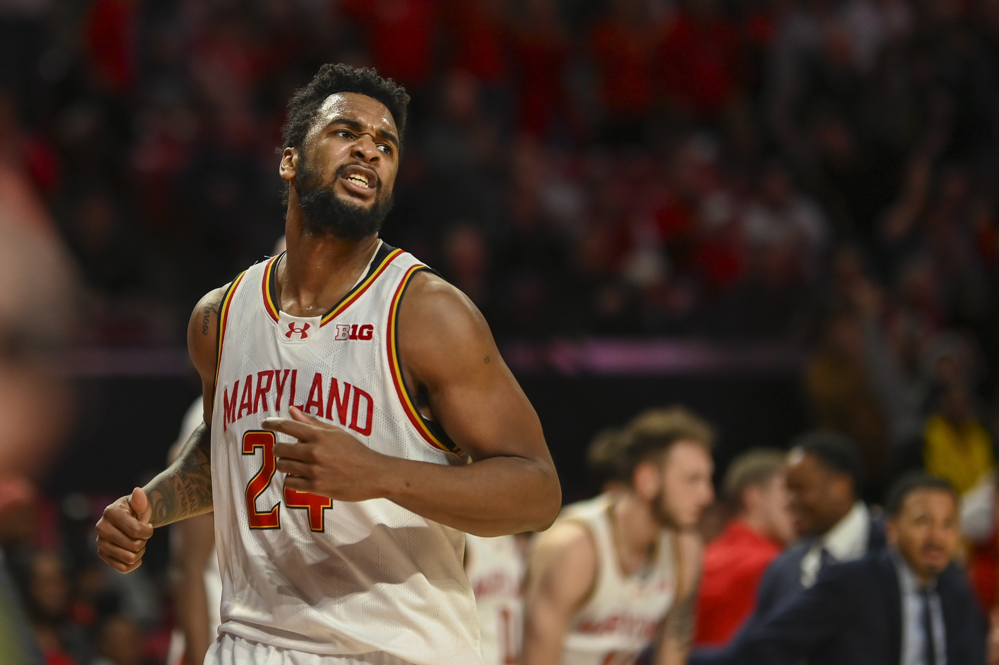 Donta Scott's big 2nd half pushes Maryland past Michigan Reuters