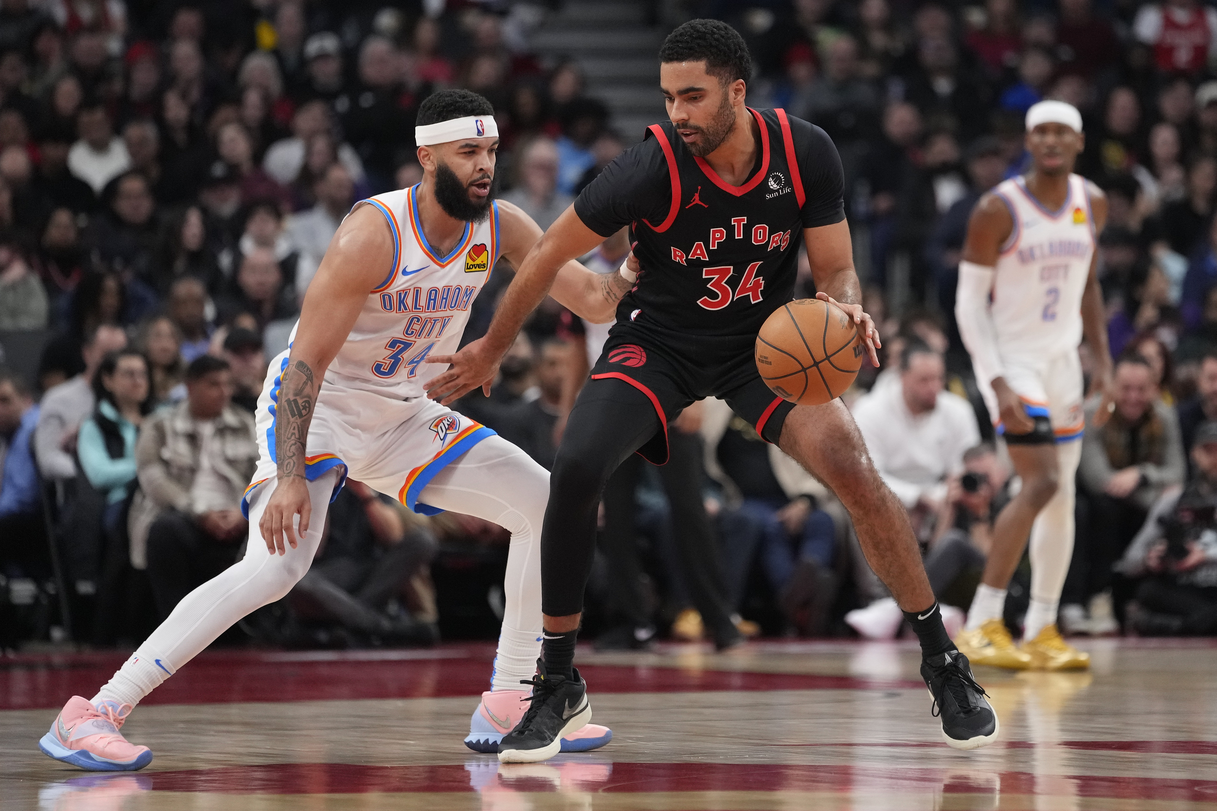 NBA: Oklahoma City Thunder at Toronto Raptors