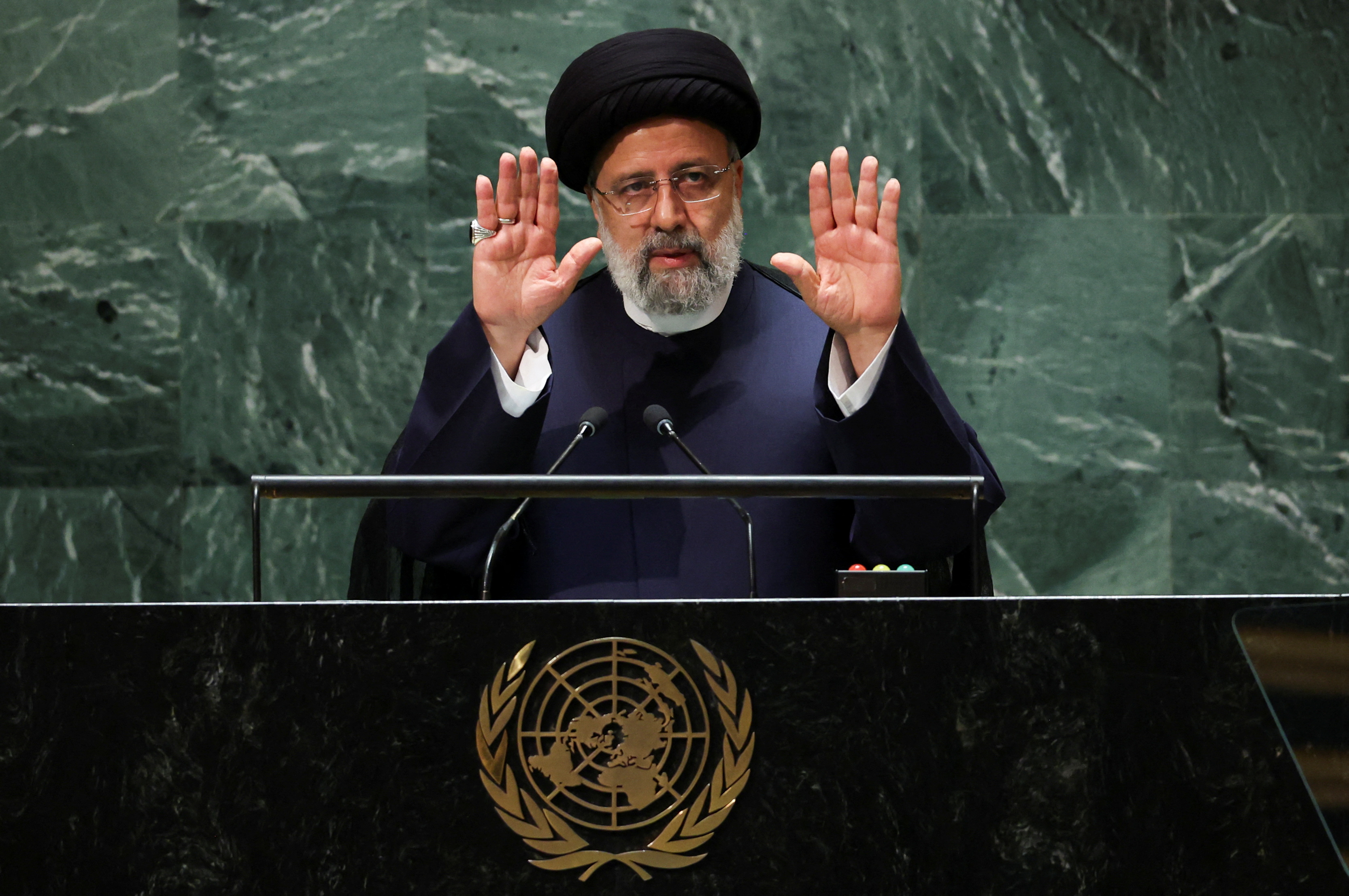 イラン大統領、核合意再建へ米国は「善意と決意を」 国連演説