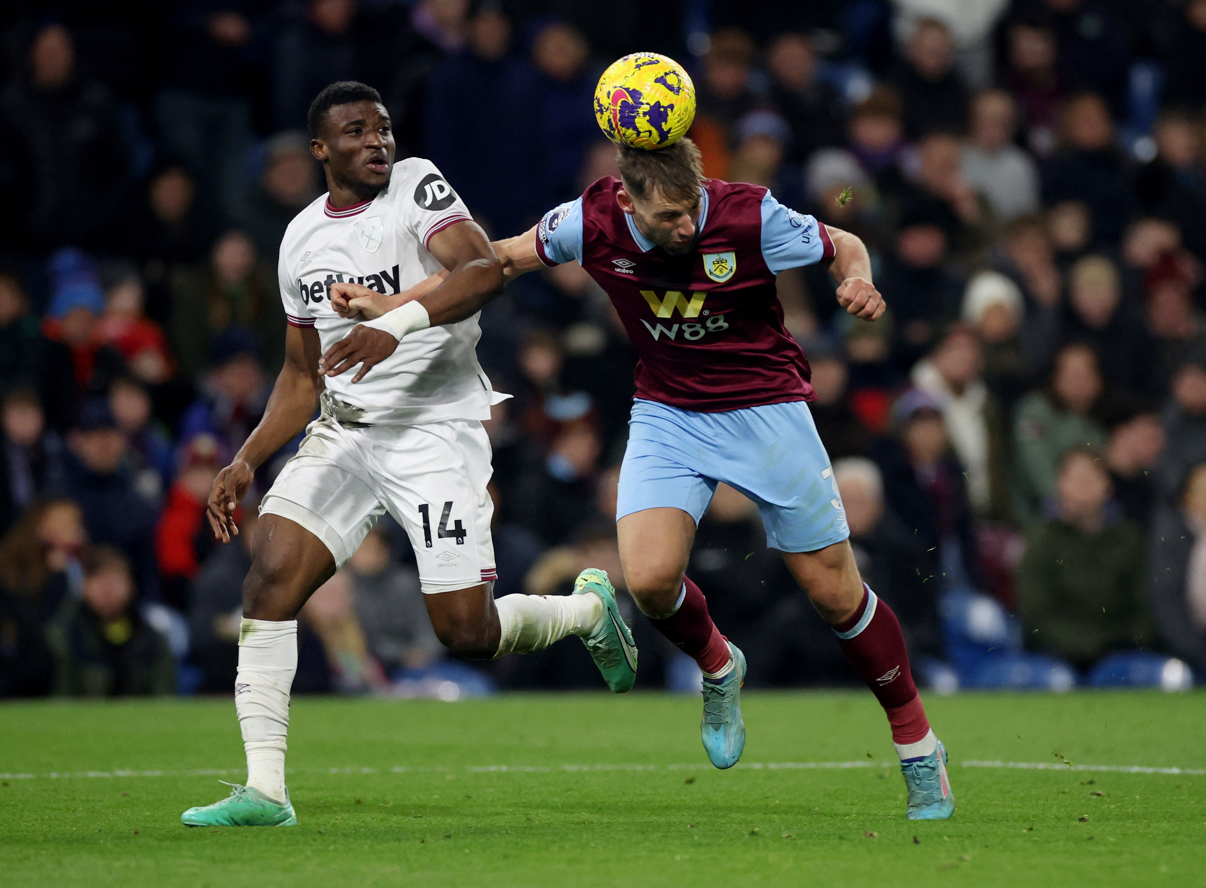 Burnley still searching for its first EPL point at home after 2-1 defeat to  West Ham