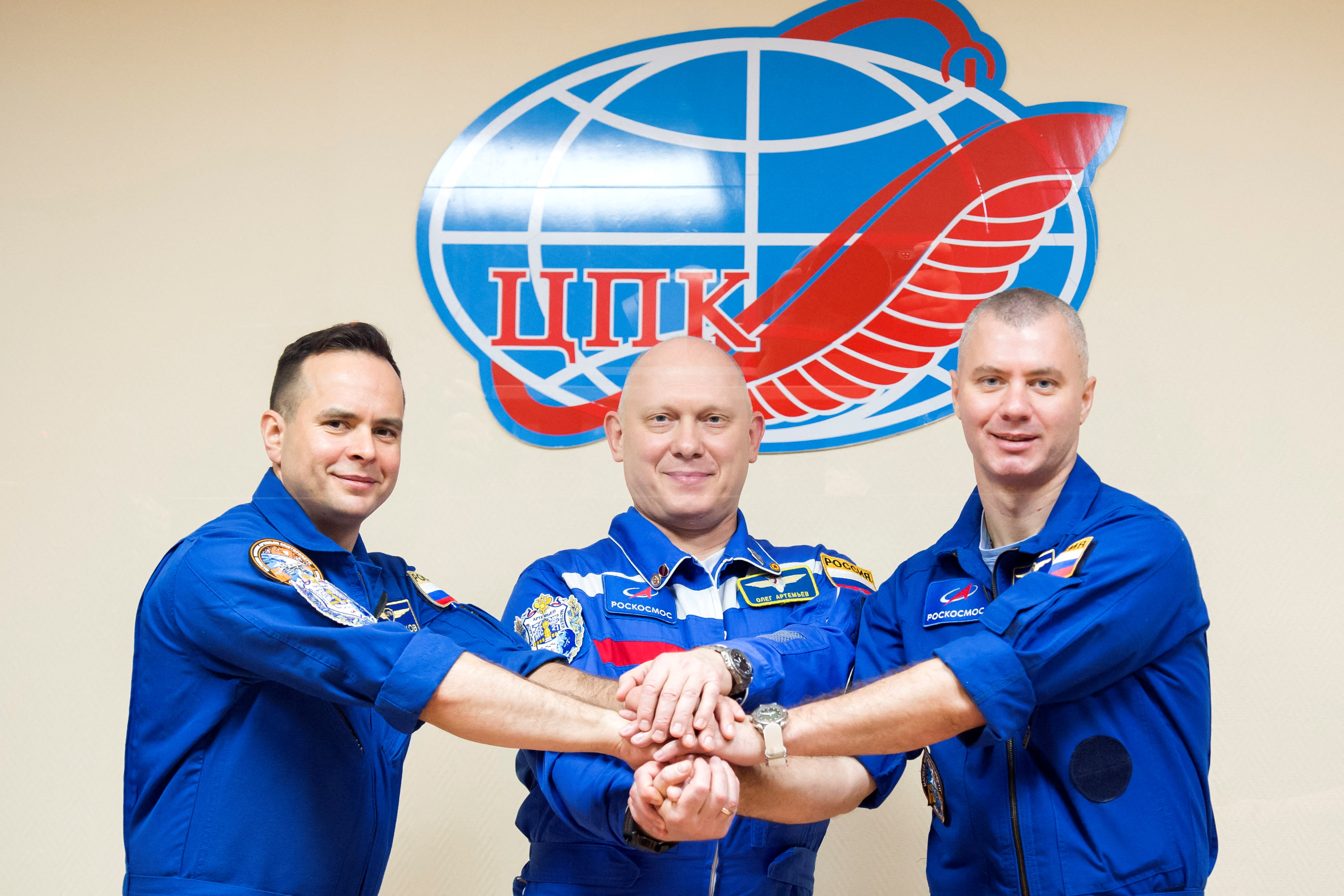 New Russian Cosmonaut Team Welcomed Aboard International Space Station 