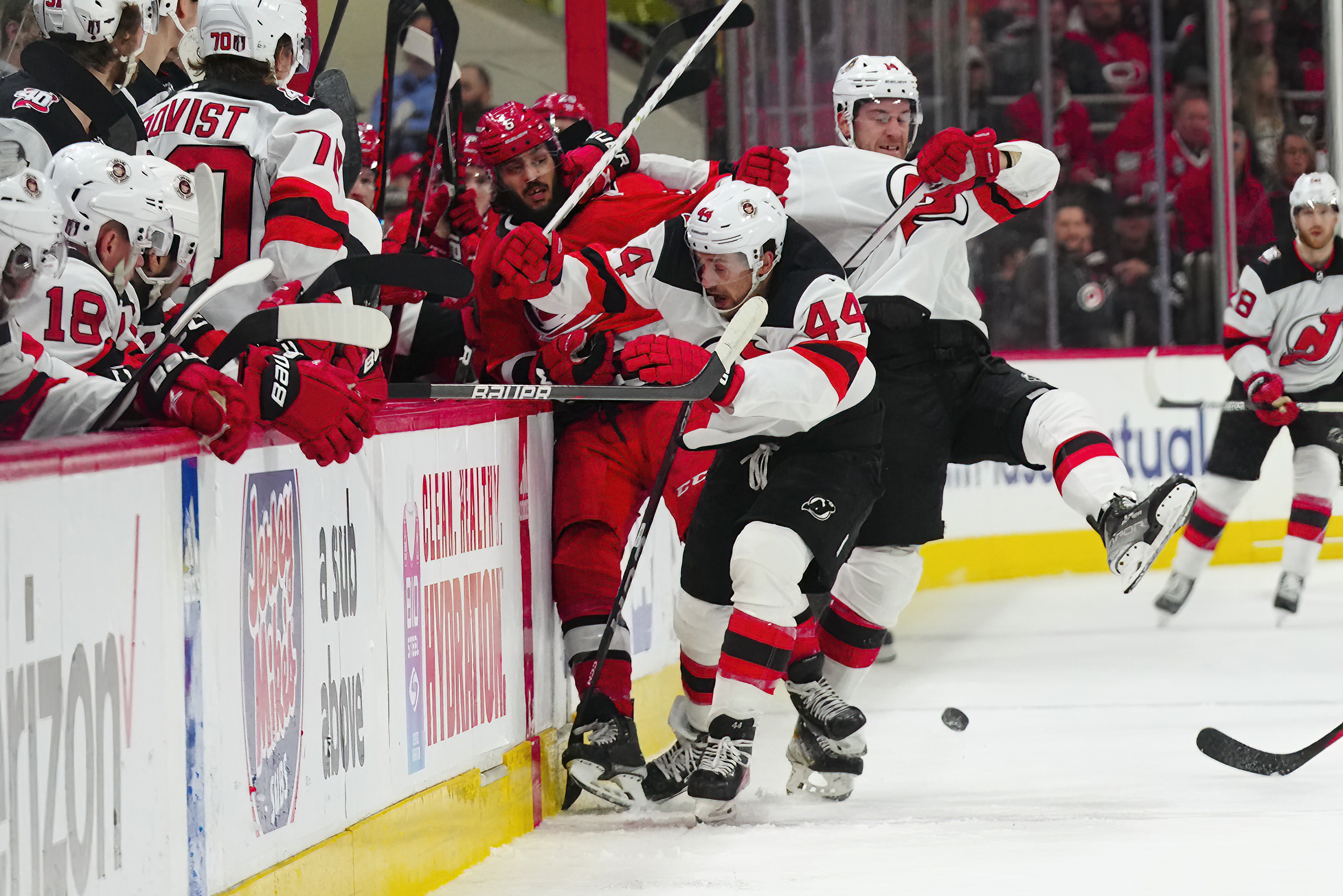 Hurricanes dominate all phases, crush Devils 5-1 - The Rink Live   Comprehensive coverage of youth, junior, high school and college hockey