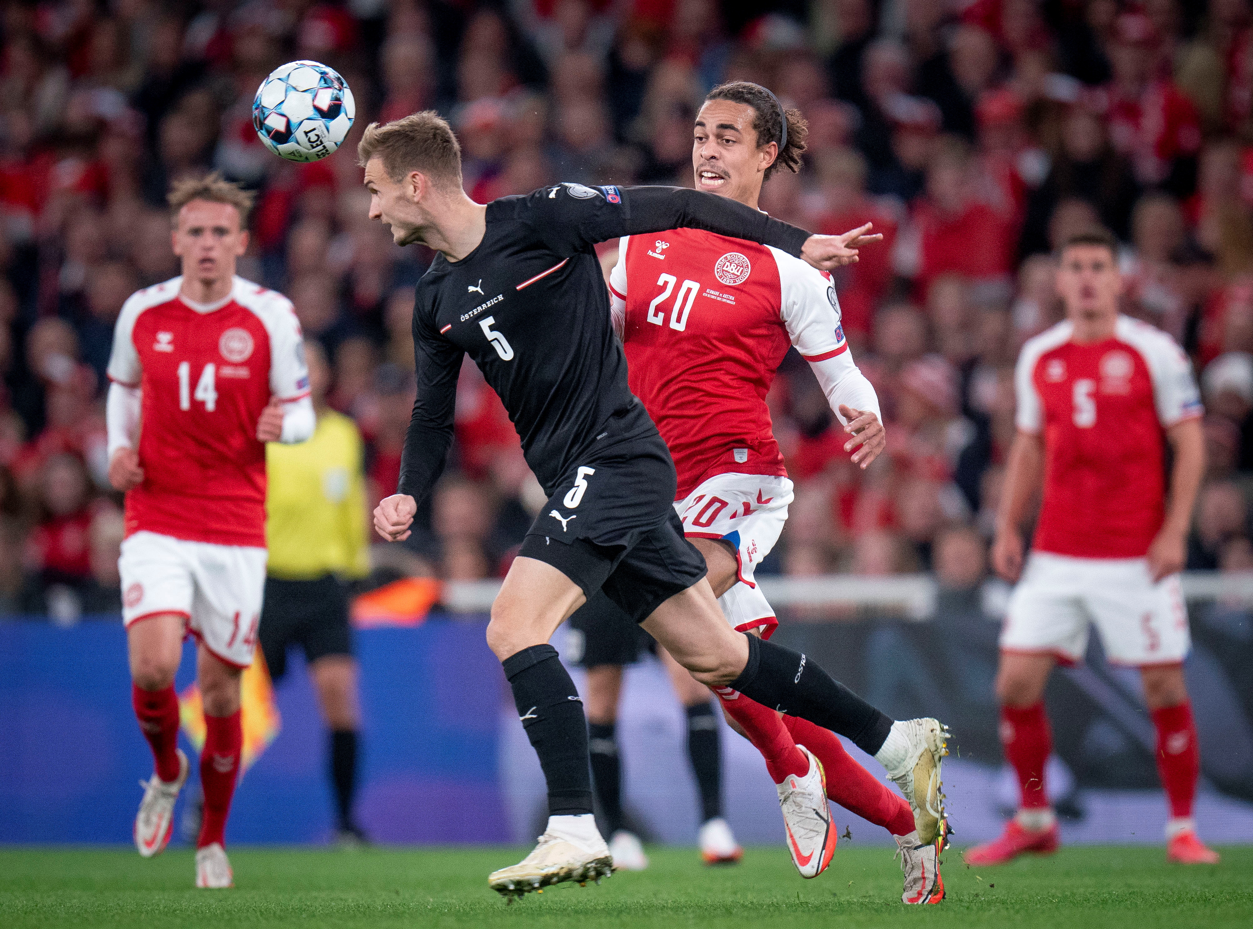 World Cup - UEFA Qualifiers - Group F - Denmark v Austria