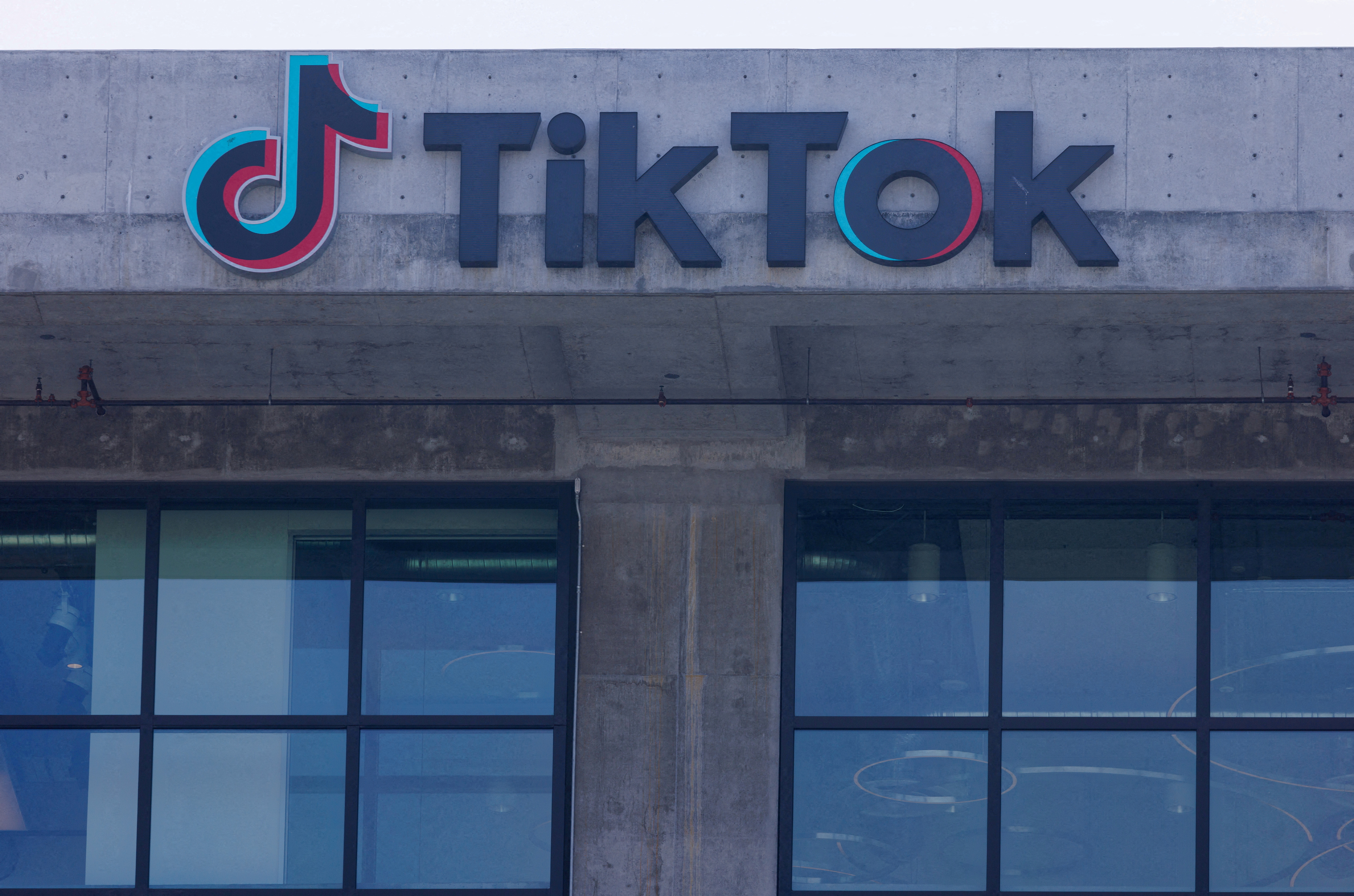TikTok office building shown in California