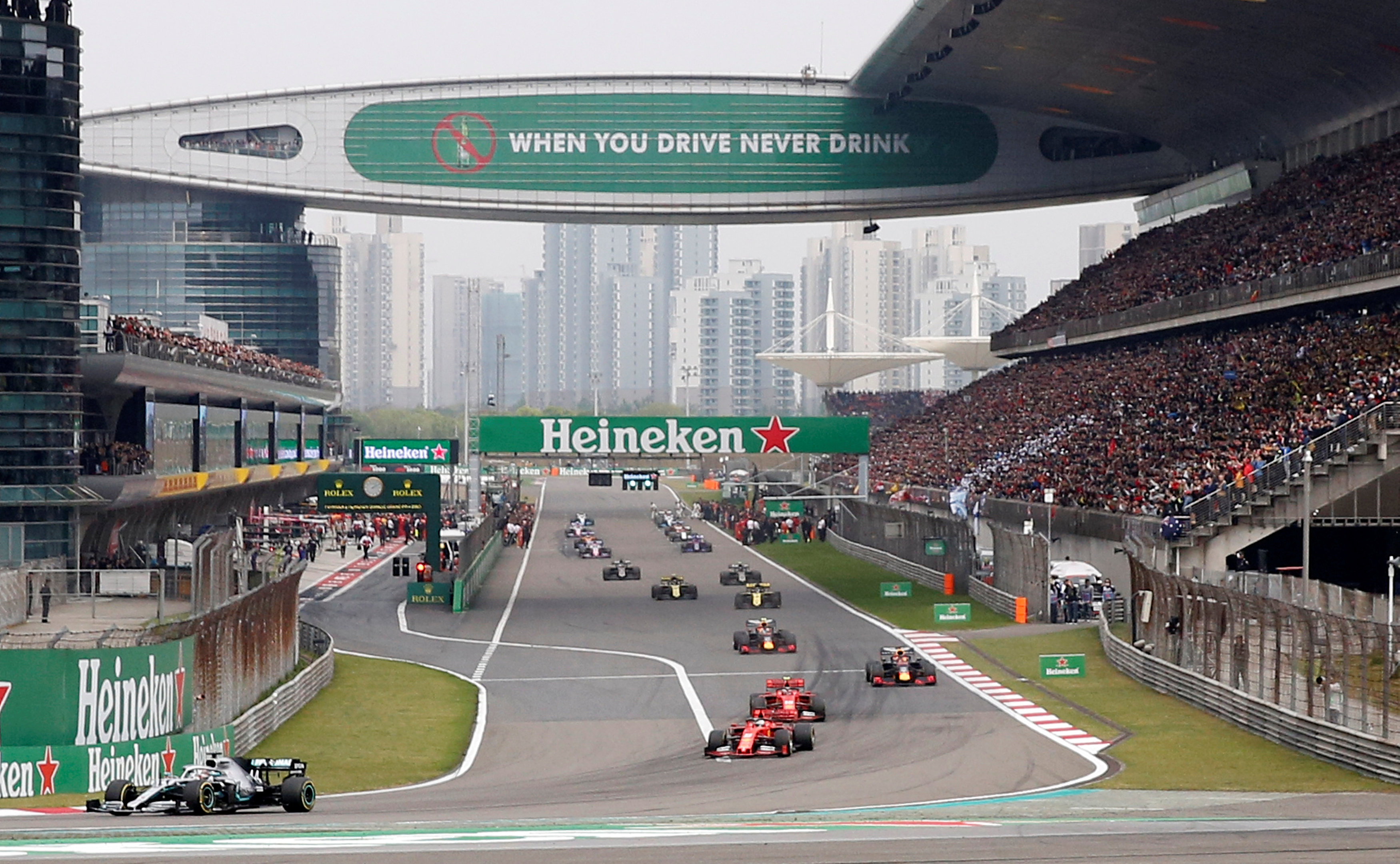 Chinese GP off F1 calendar for third year in a row Reuters