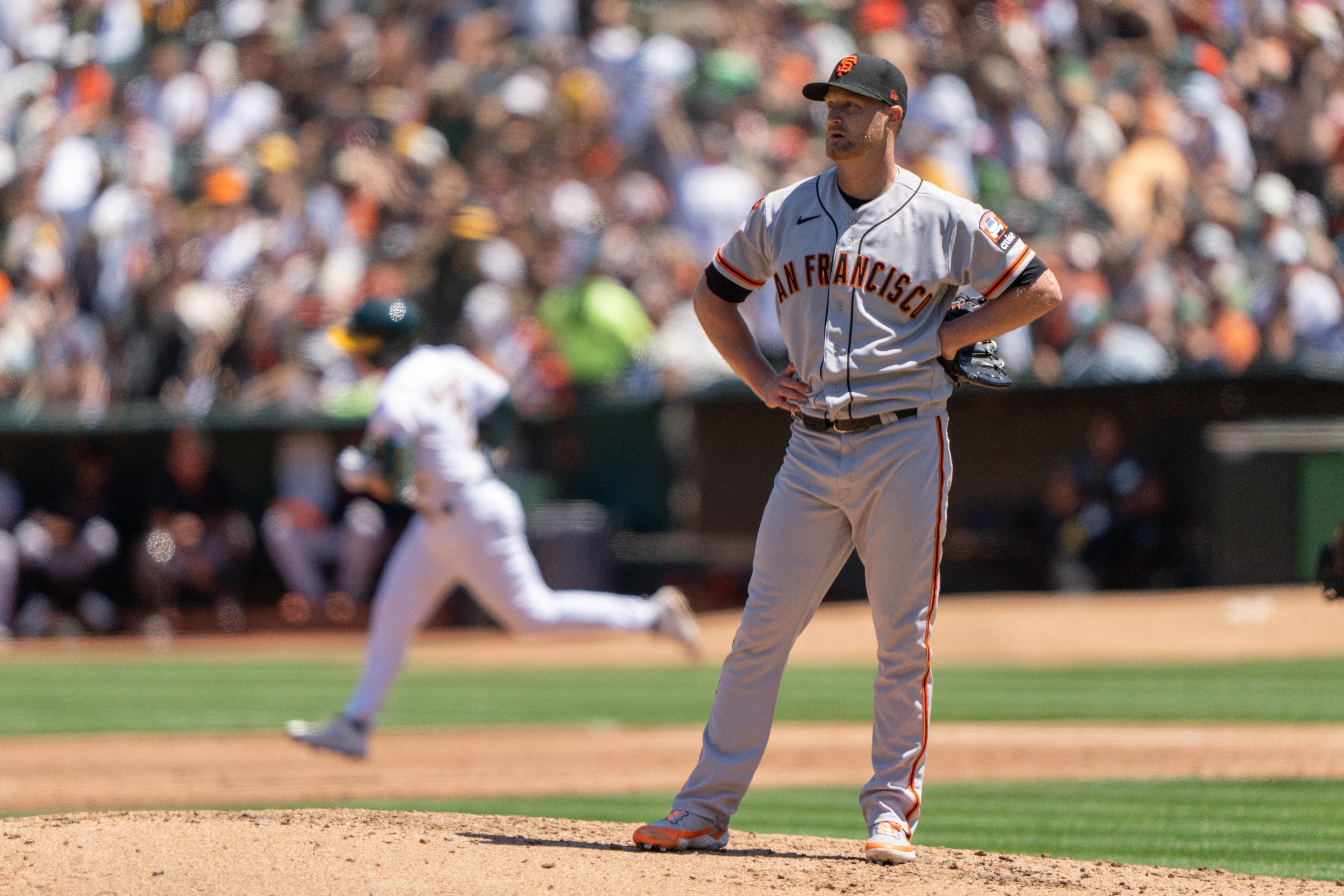 Athletics rookie Nick Allen notches first career multi-homer game vs.  Giants – NBC Sports Bay Area & California