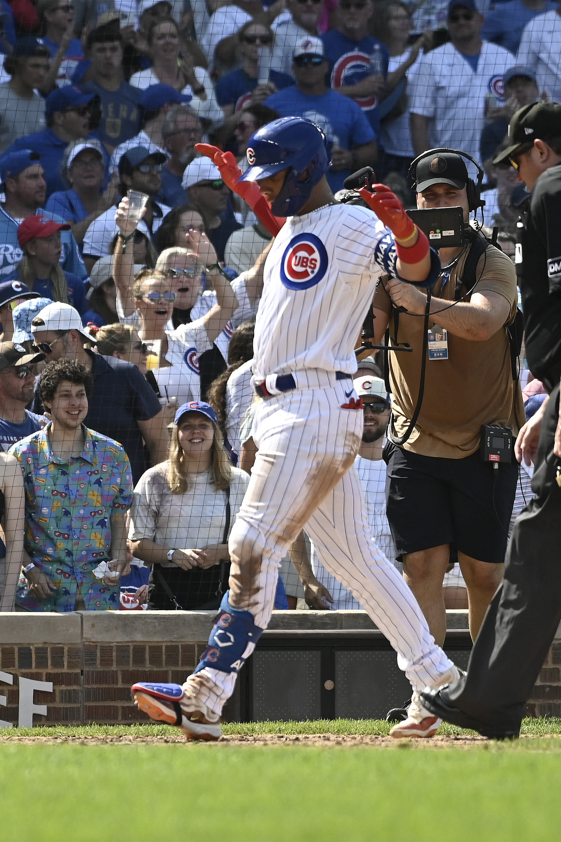 Suzuki and Amaya hit solo homers and Cubs beat Royals 4-3