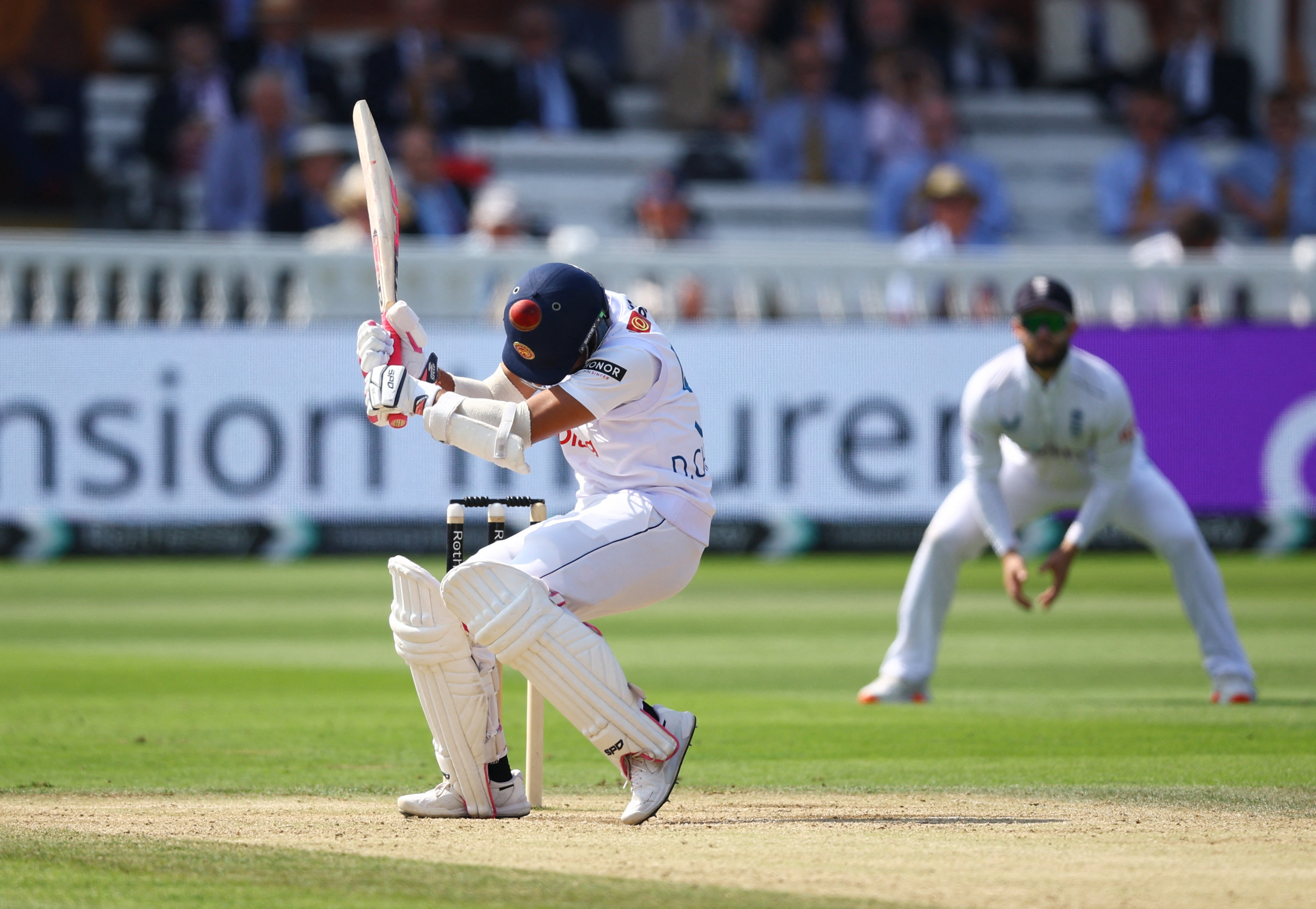 Cricket - Second Test - England v Sri Lanka - Lord's Cricket Ground, London, Britain - September 1, 2024 Sri Lanka's Dinesh Chandimal in action Action Images via Reuters/Andrew Boyers