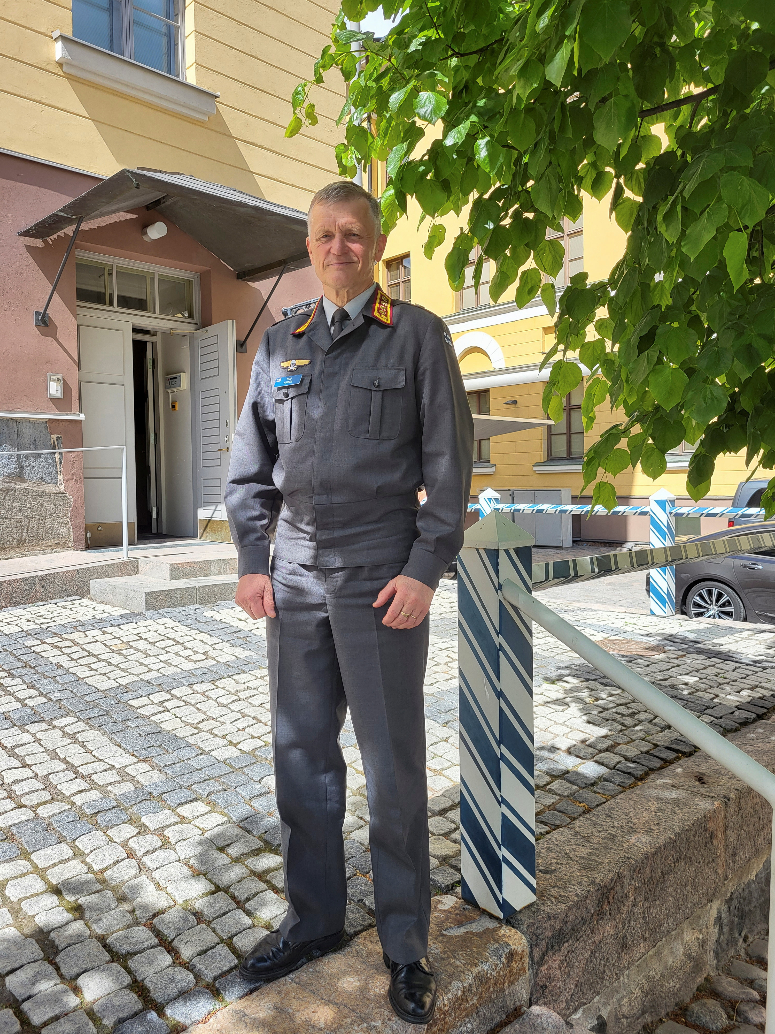 Interview with Finland's Chief of Defence Forces Kivinen on joining NATO, in Helsinki
