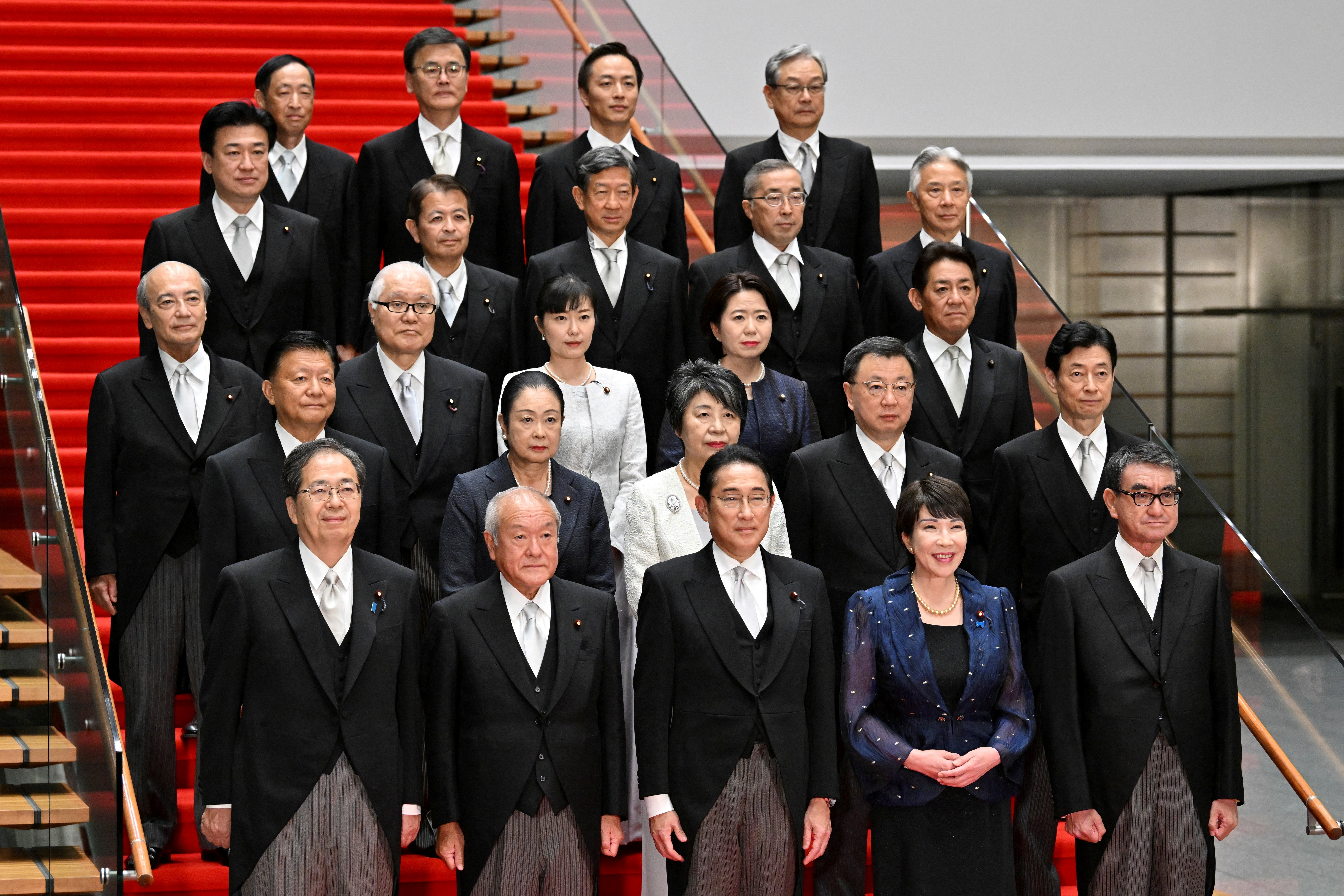 Japan's new cabinet reflects PM's focus on gender and defence