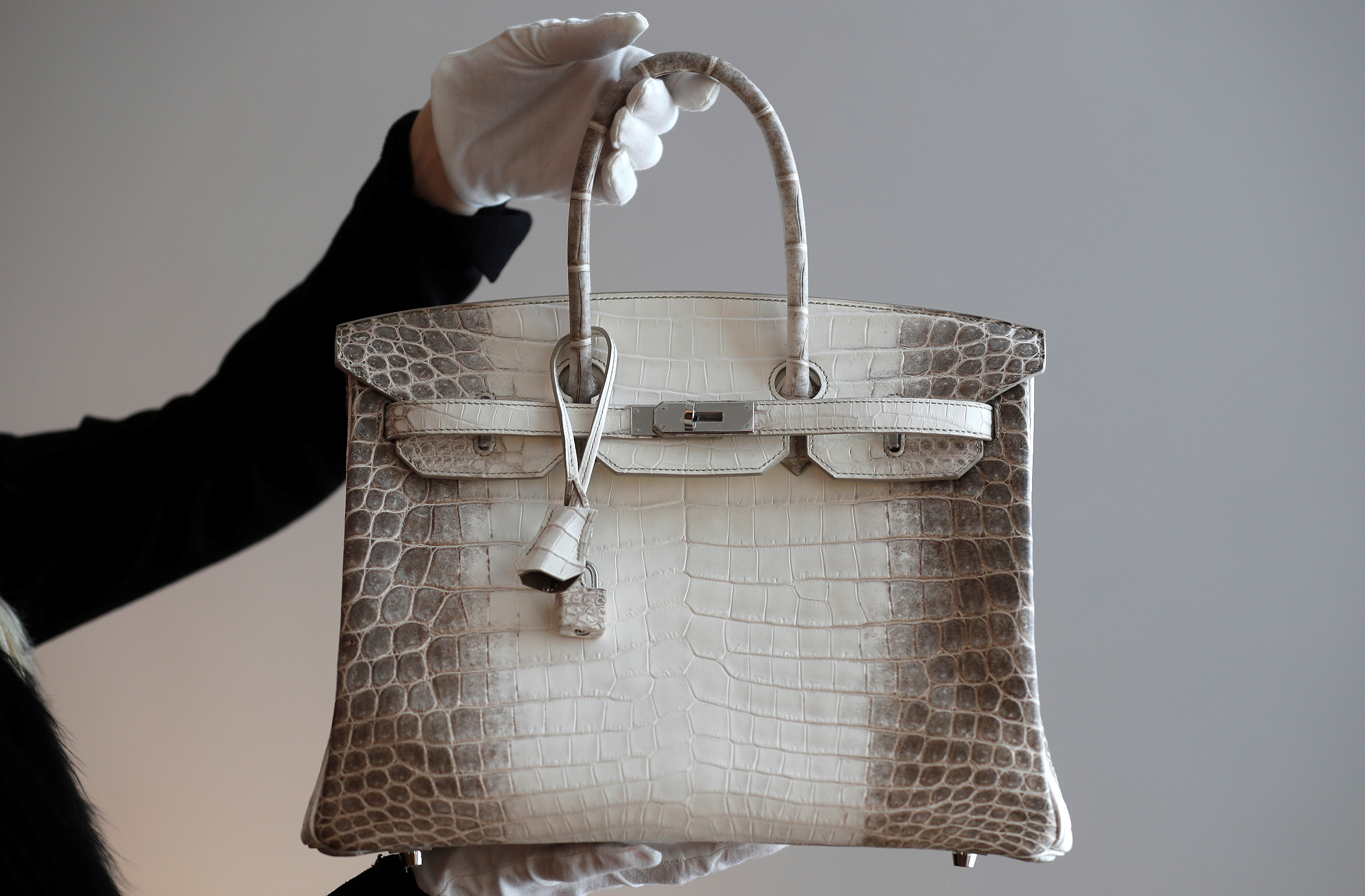 The world's most expensive handbag: an Hermès Birkin bag sells at