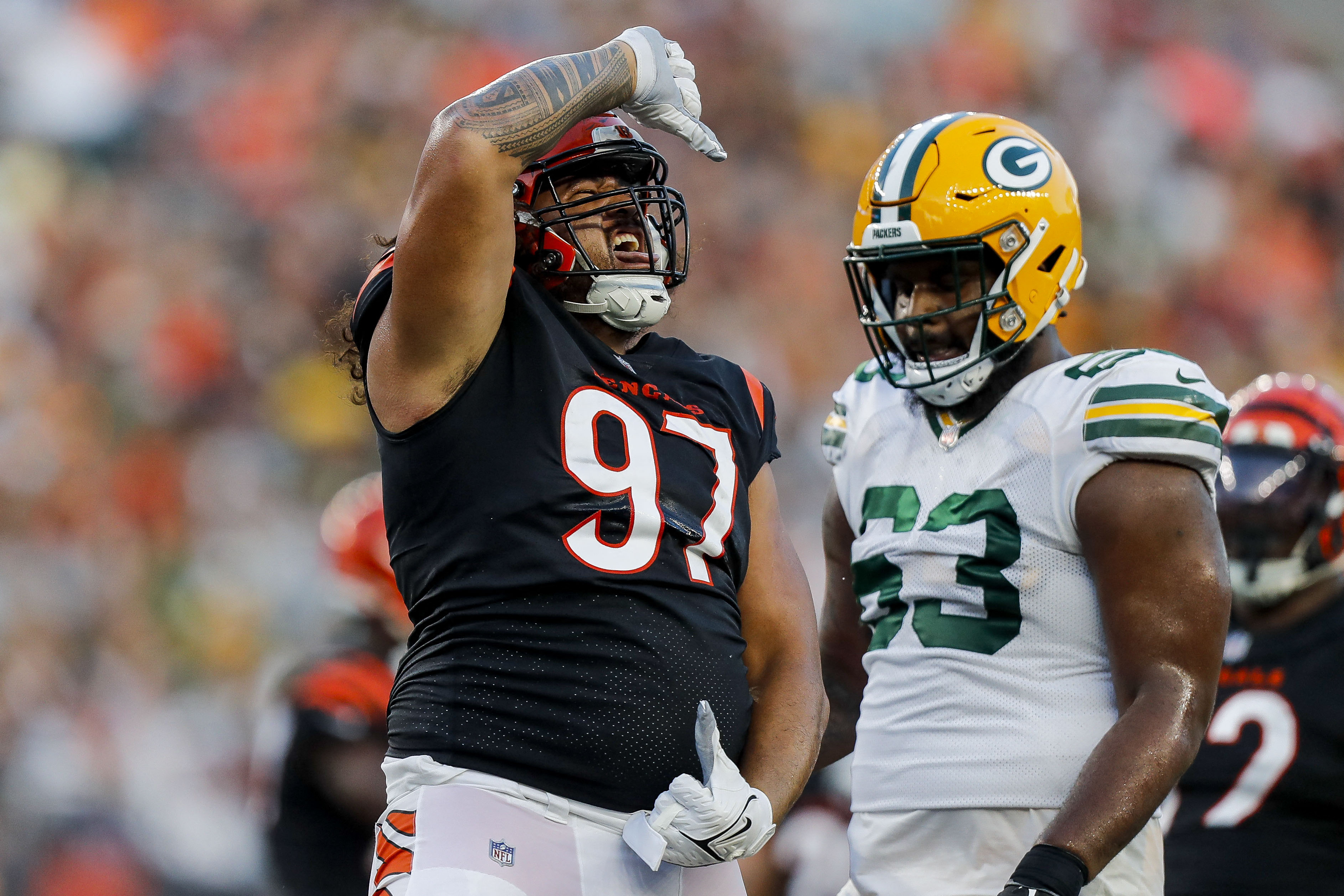 Emanuel Wilson, Packers run past Bengals