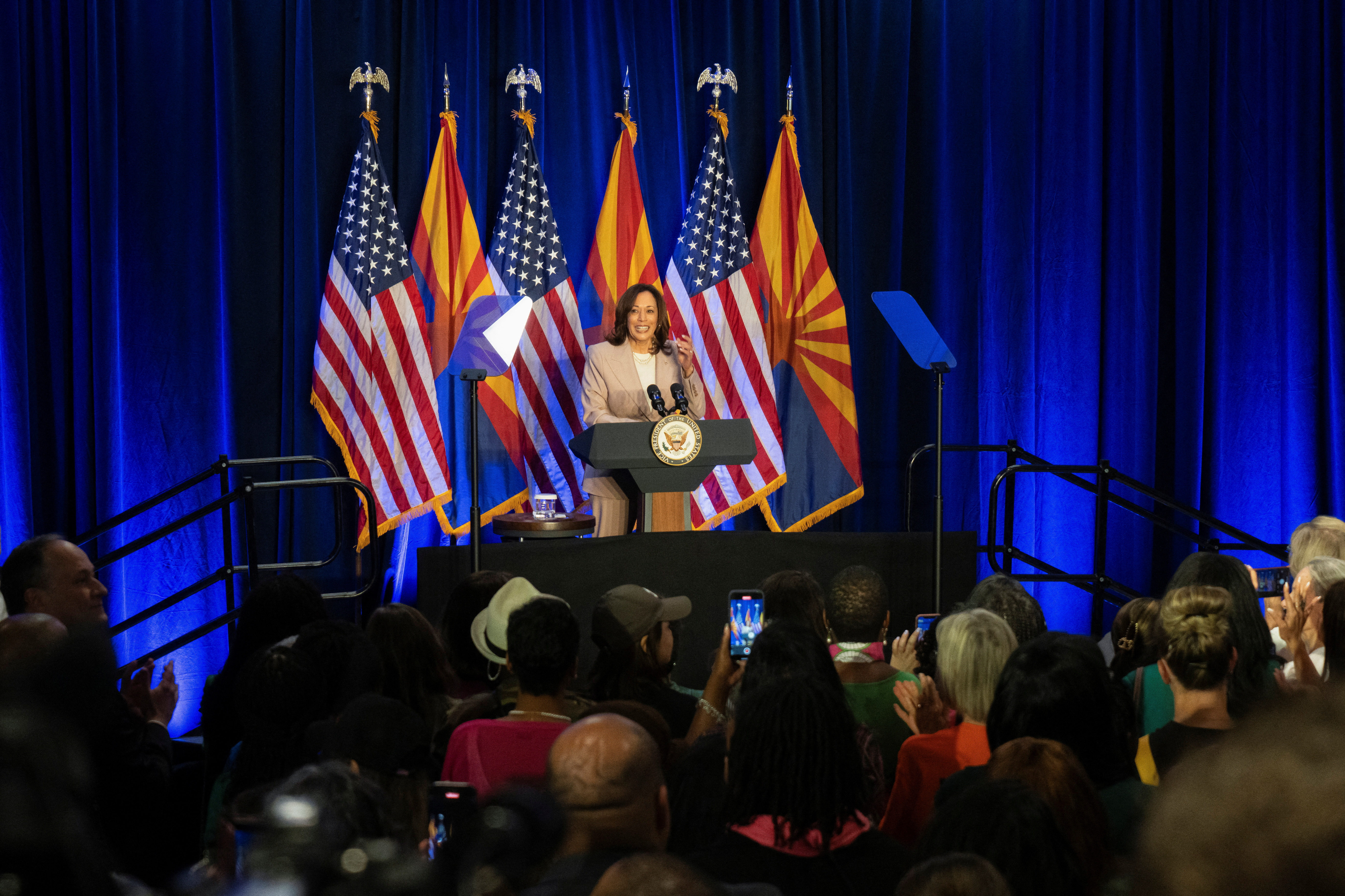 Harris travels to Arizona in wake of abortion ruling