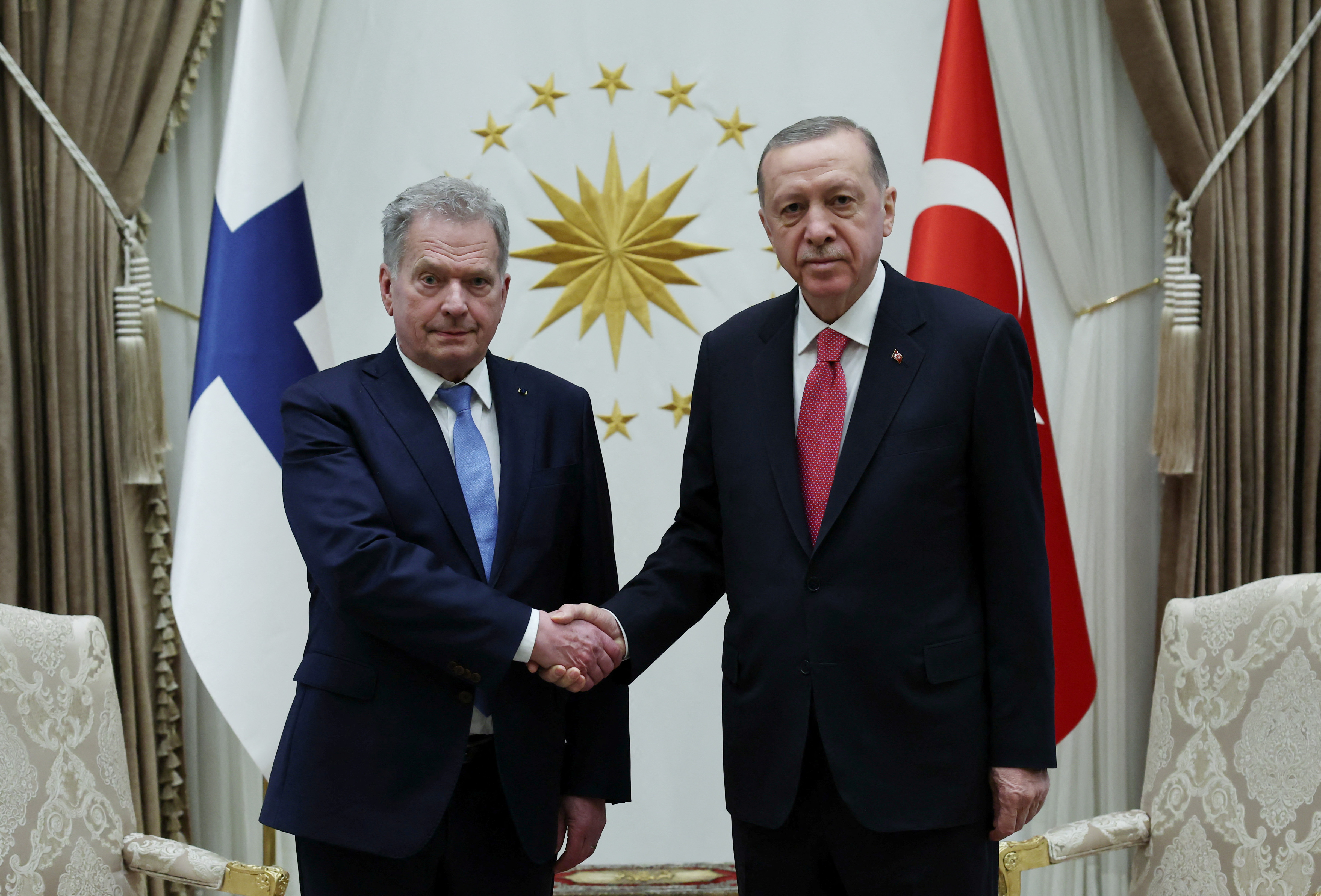 Finland's President Niinisto visits Turkey