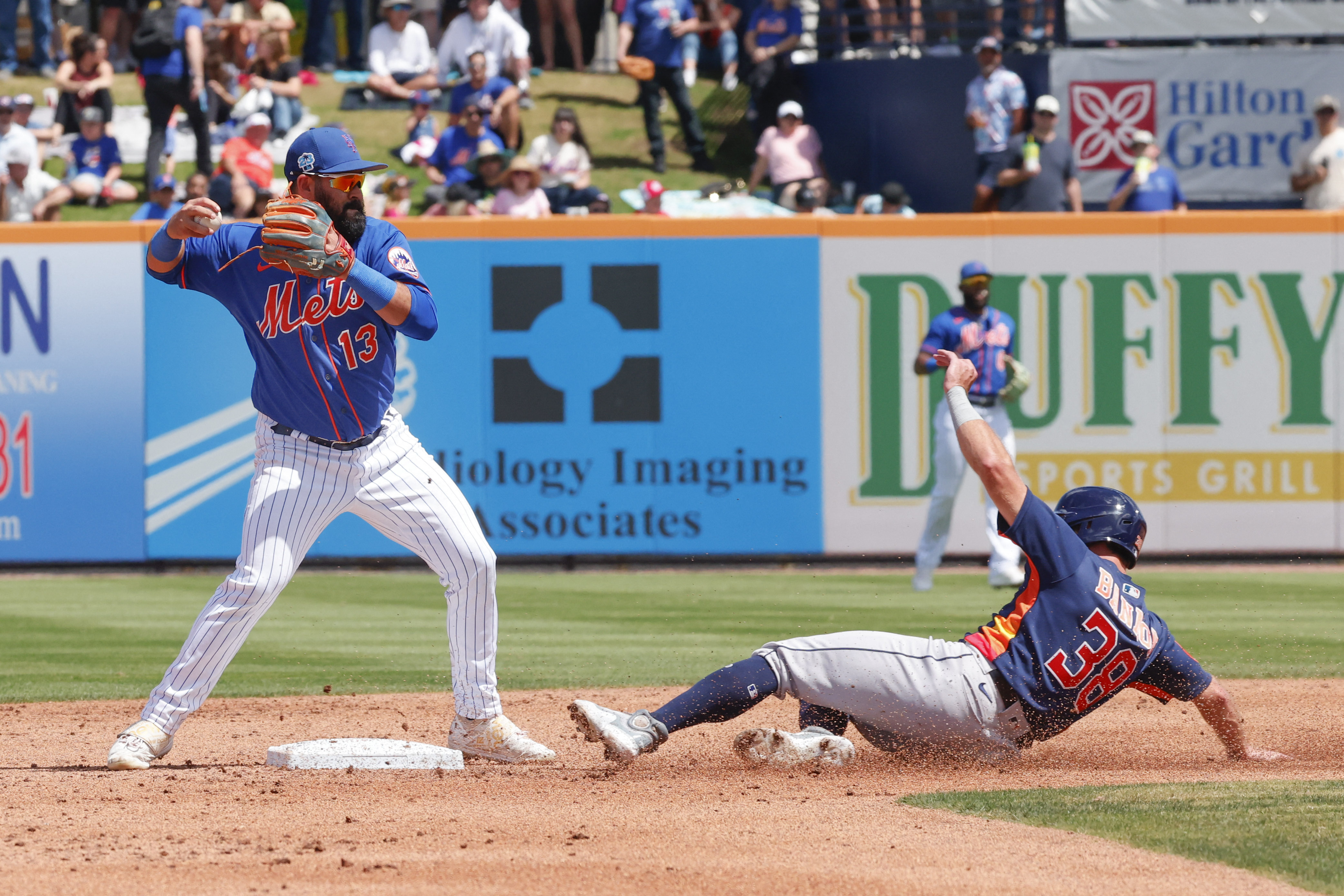 MLB: Spring Training-Houston Astros at New York Mets
