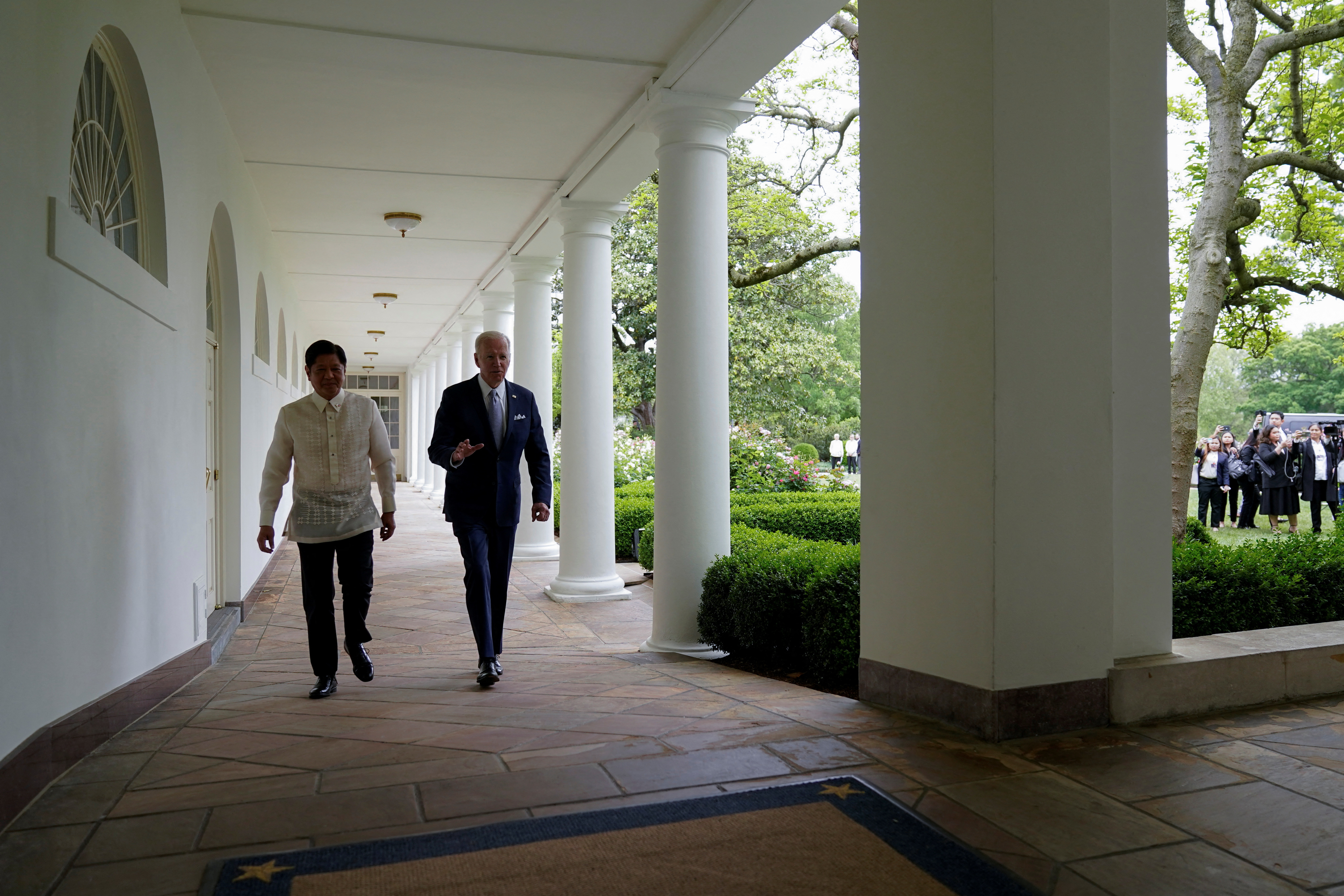 Biden meets with Philippines' Marcos at White House