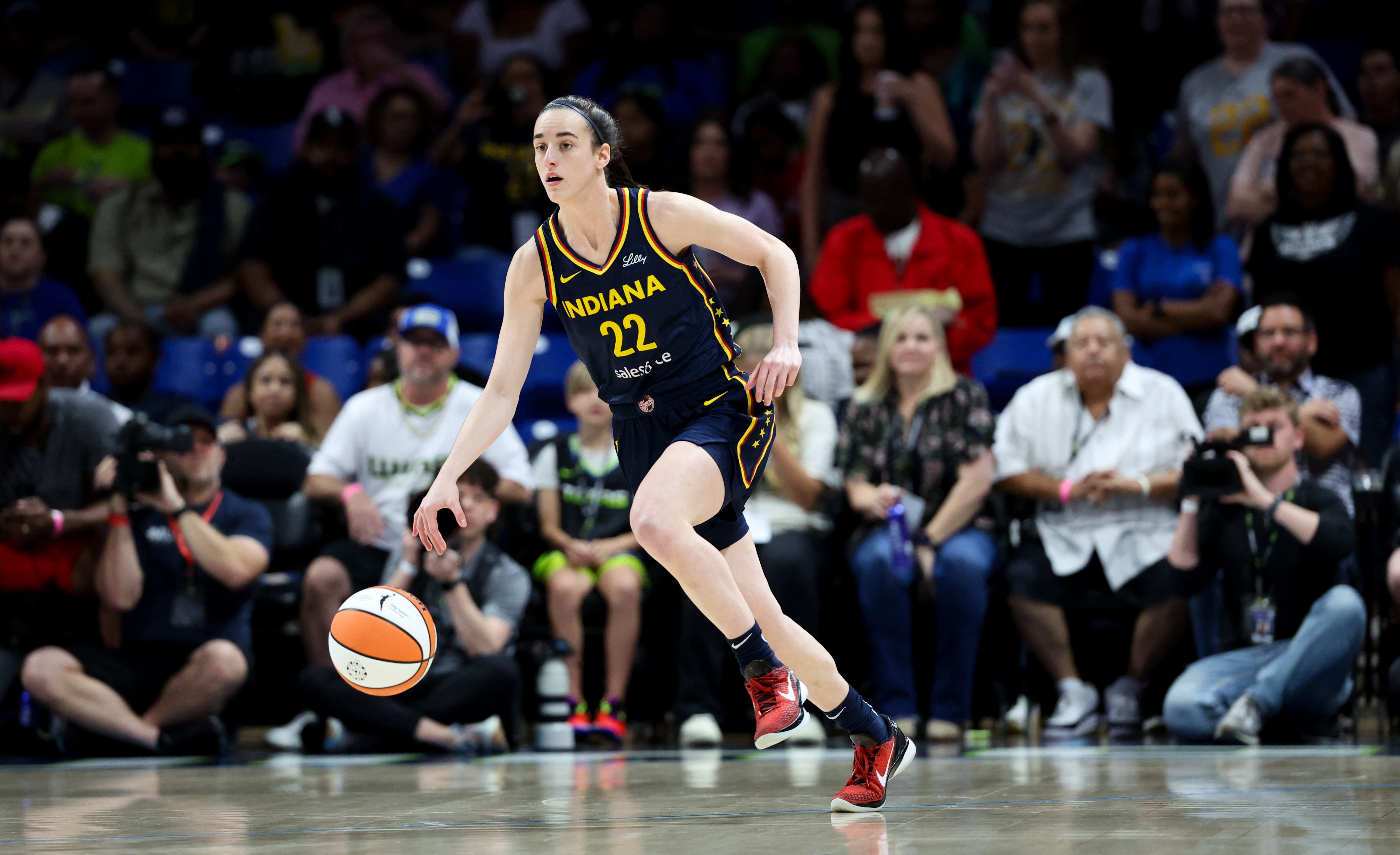 WNBA: Preseason-Indiana Fever at Dallas Wings