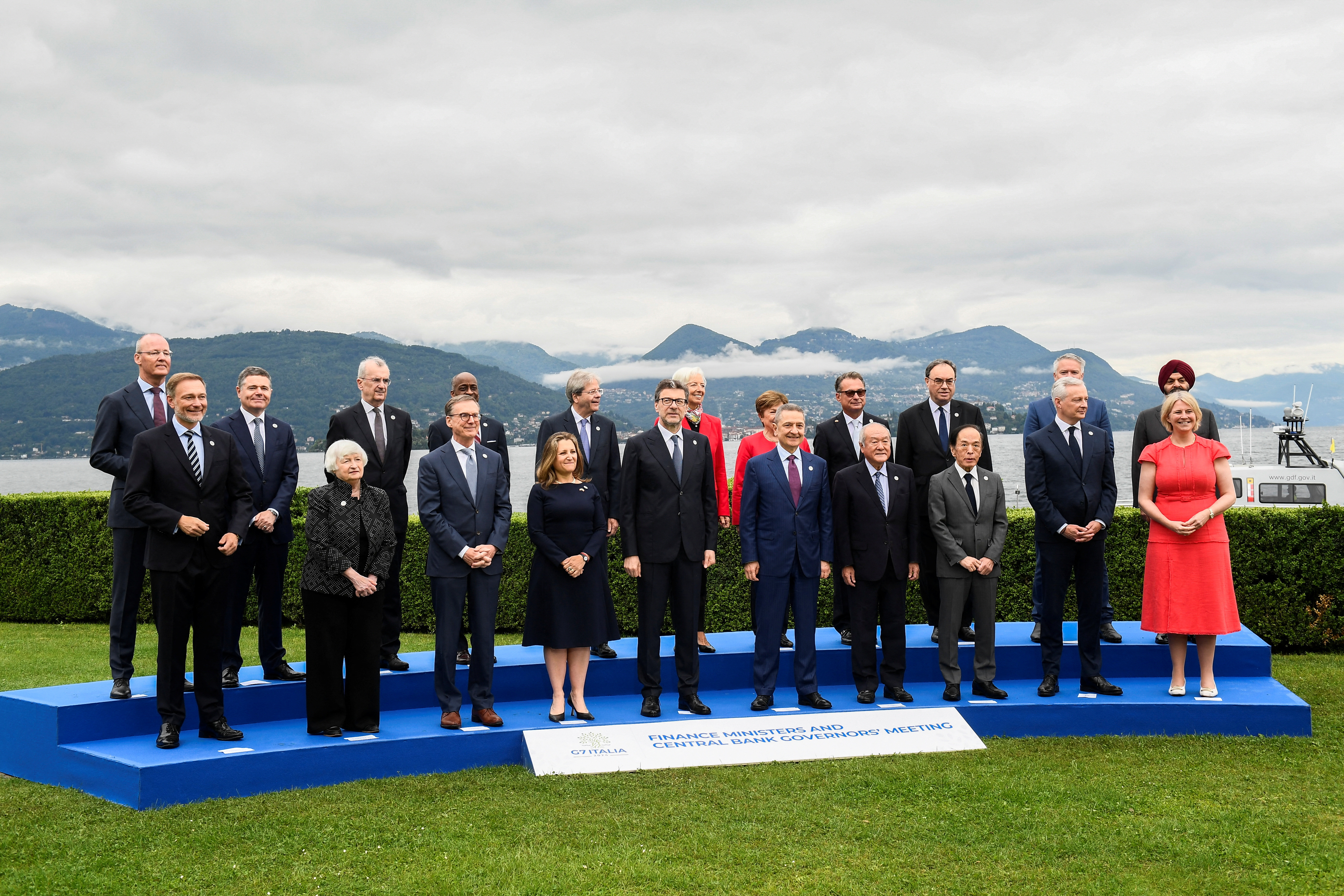G7 Finance Ministers and Central Bank Governors' Meeting in Italy