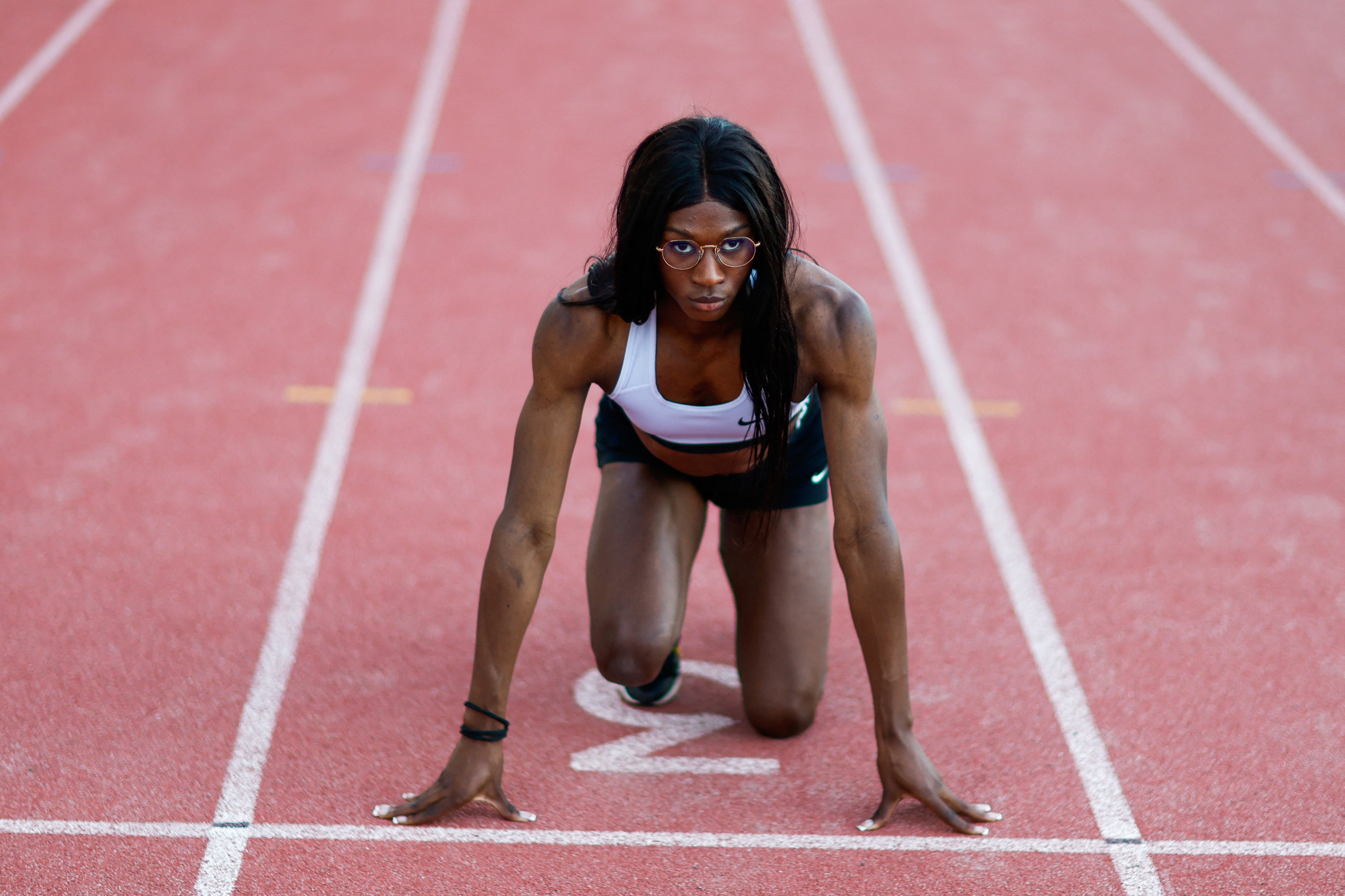 Sprinter Halba Diouf fights to represent transgender rights at Paris 2024 Olympics Games