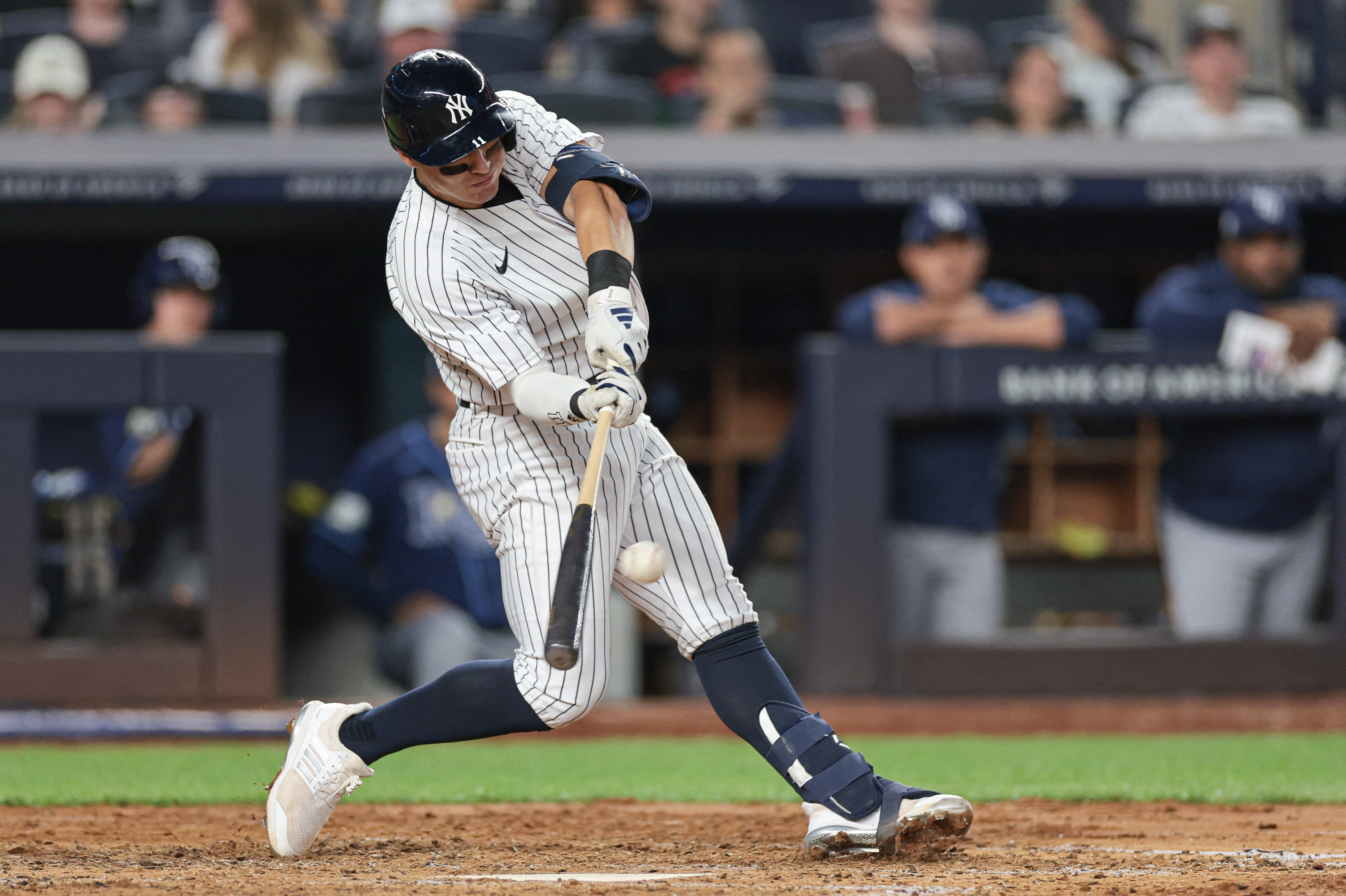 Download Aaron Judge Full Body Swings Wallpaper