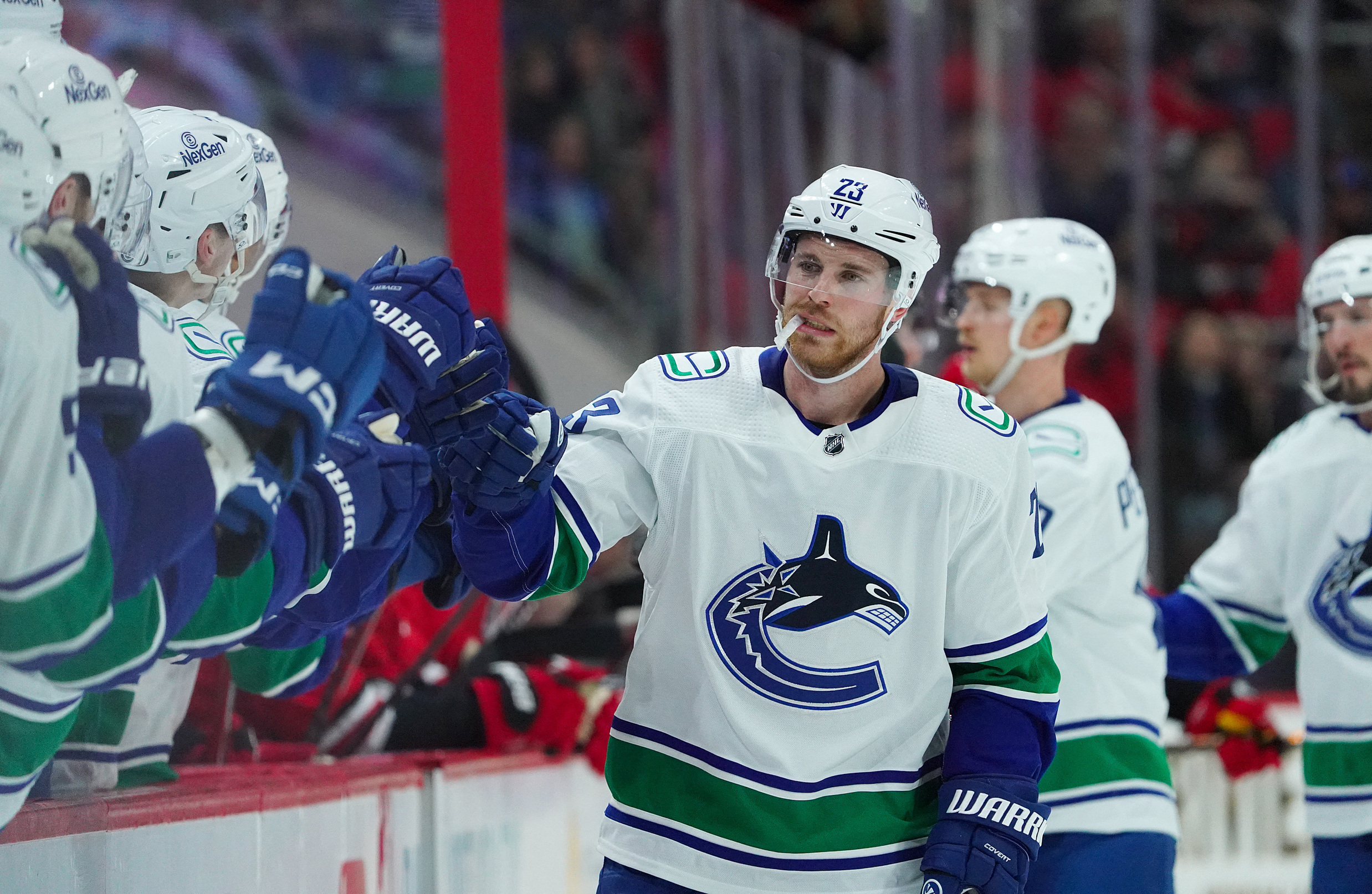 Elias Lindholm helps Canucks down Hurricanes in team debut | Reuters