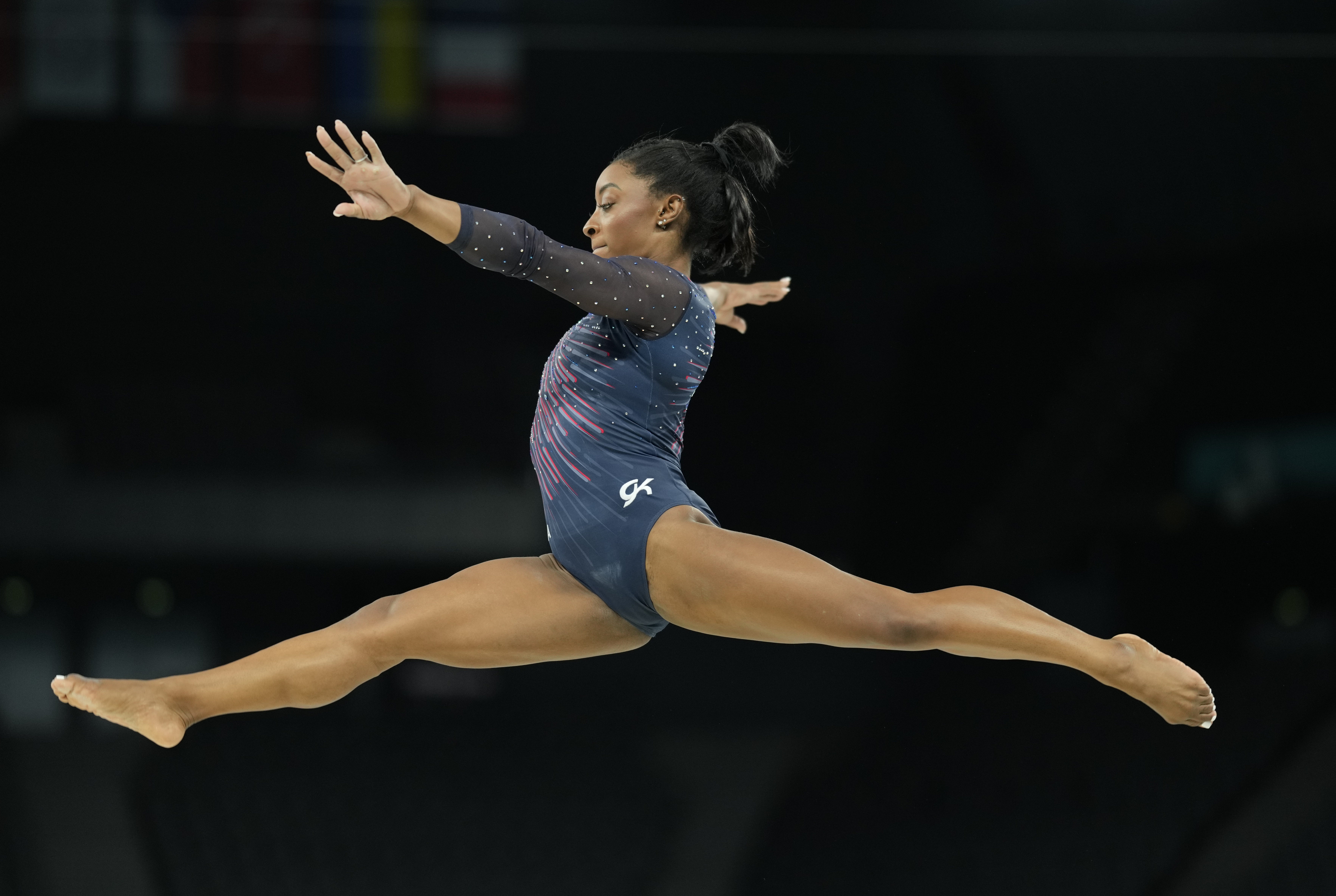 Gymnastics-Biles submits new uneven bars element for Paris Games | Reuters