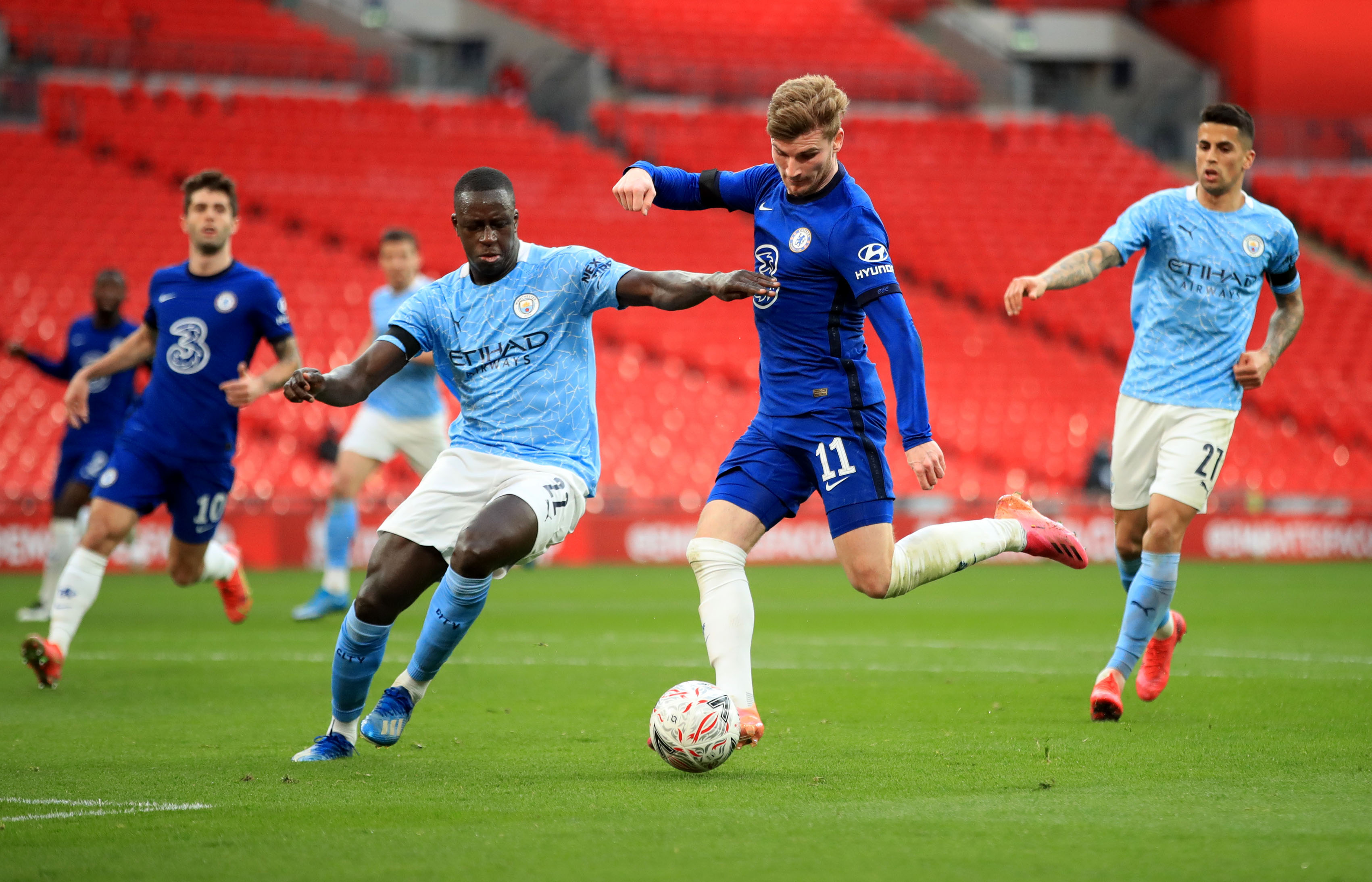 Chelsea beat Man City to secure place in FA Cup final Reuters