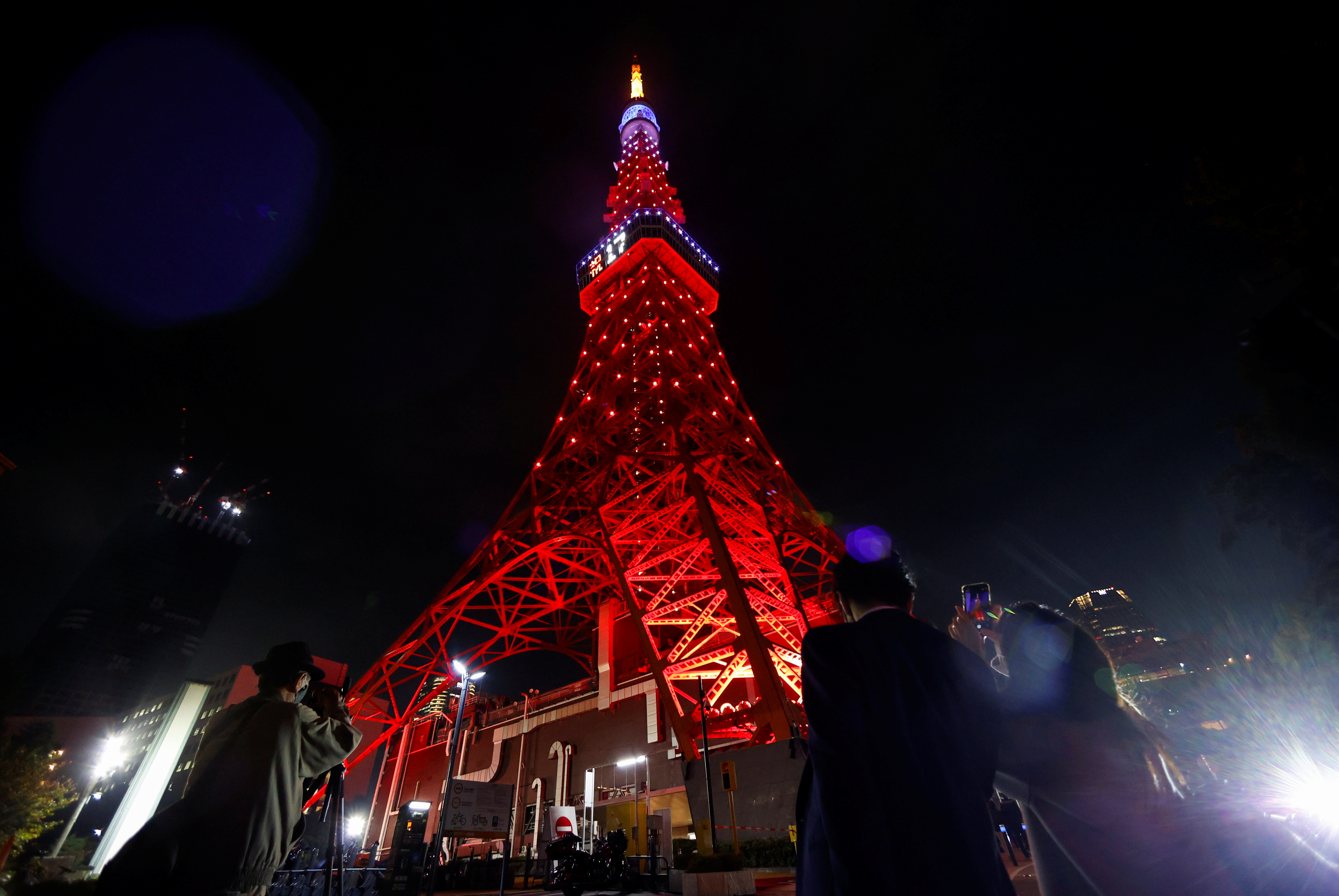 Banners, lights as Japan hails MVP award for baseballer Ohtani