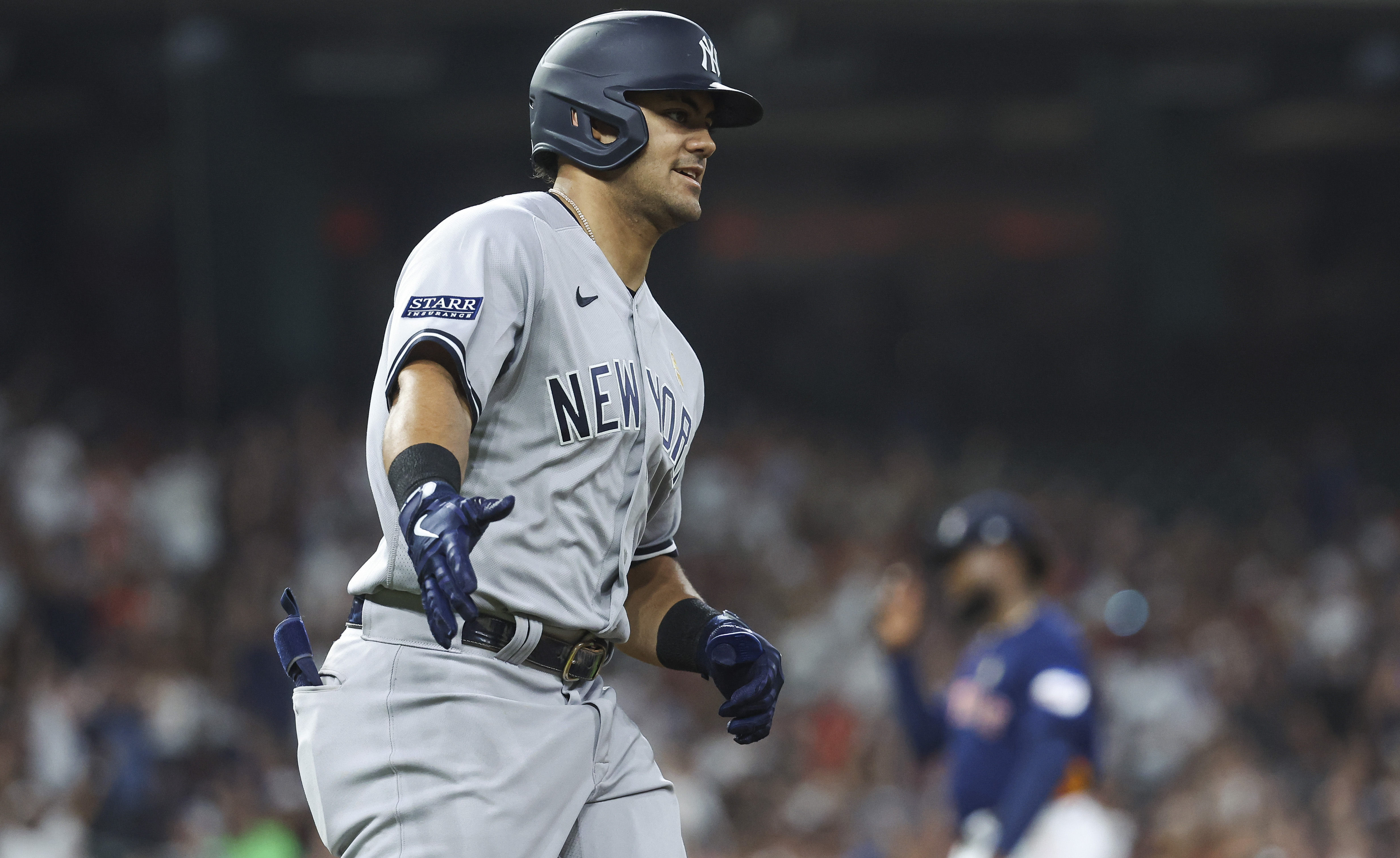 Prized prospect Domínguez homers again as Yankees complete 3-game sweep in  Houston with 6-1 win