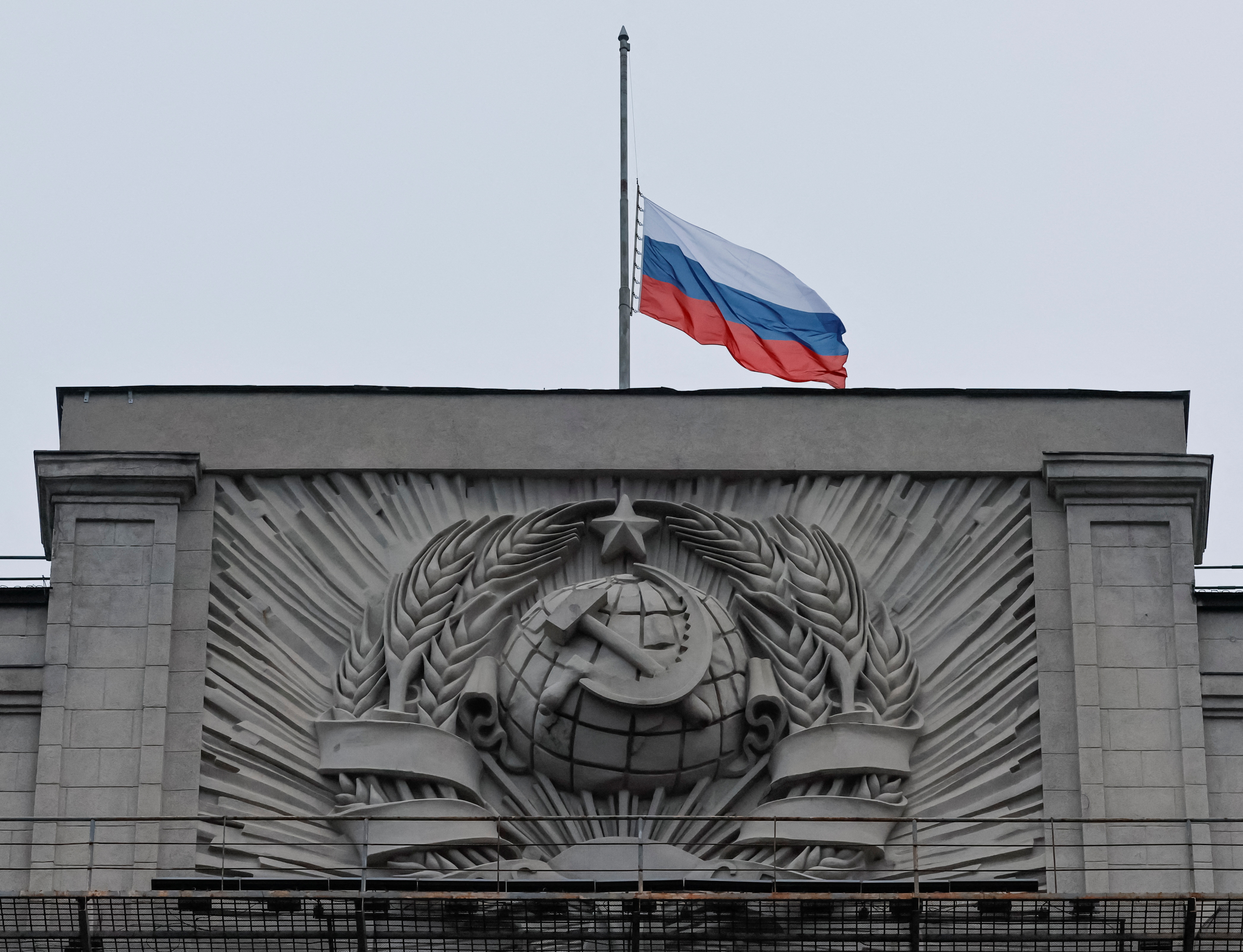 A day of mourning following deadly shooting in the Crocus City Hall concert hall, in Moscow