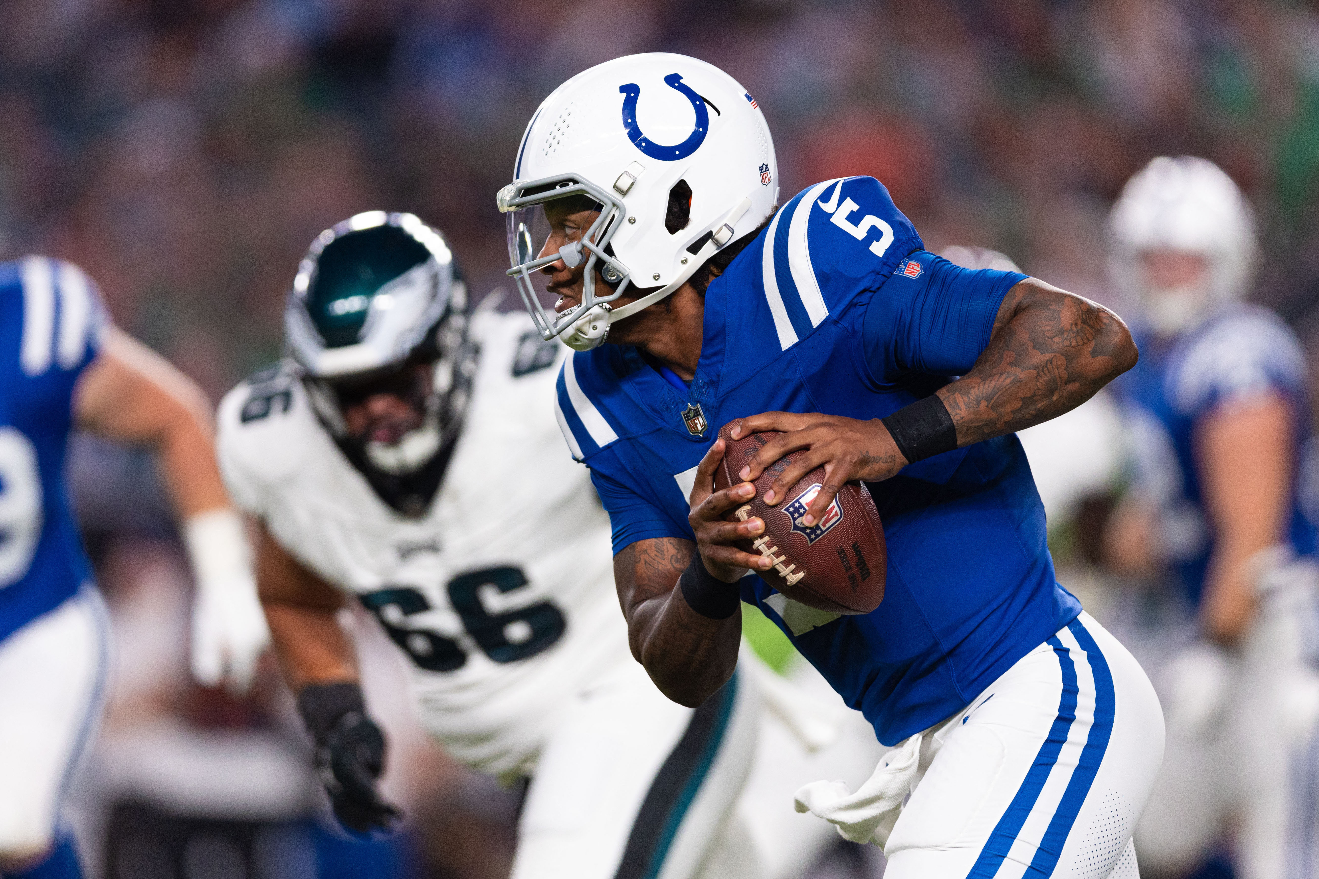 Colts rookie QB Richardson has mixed performance in preseason victory over  Eagles